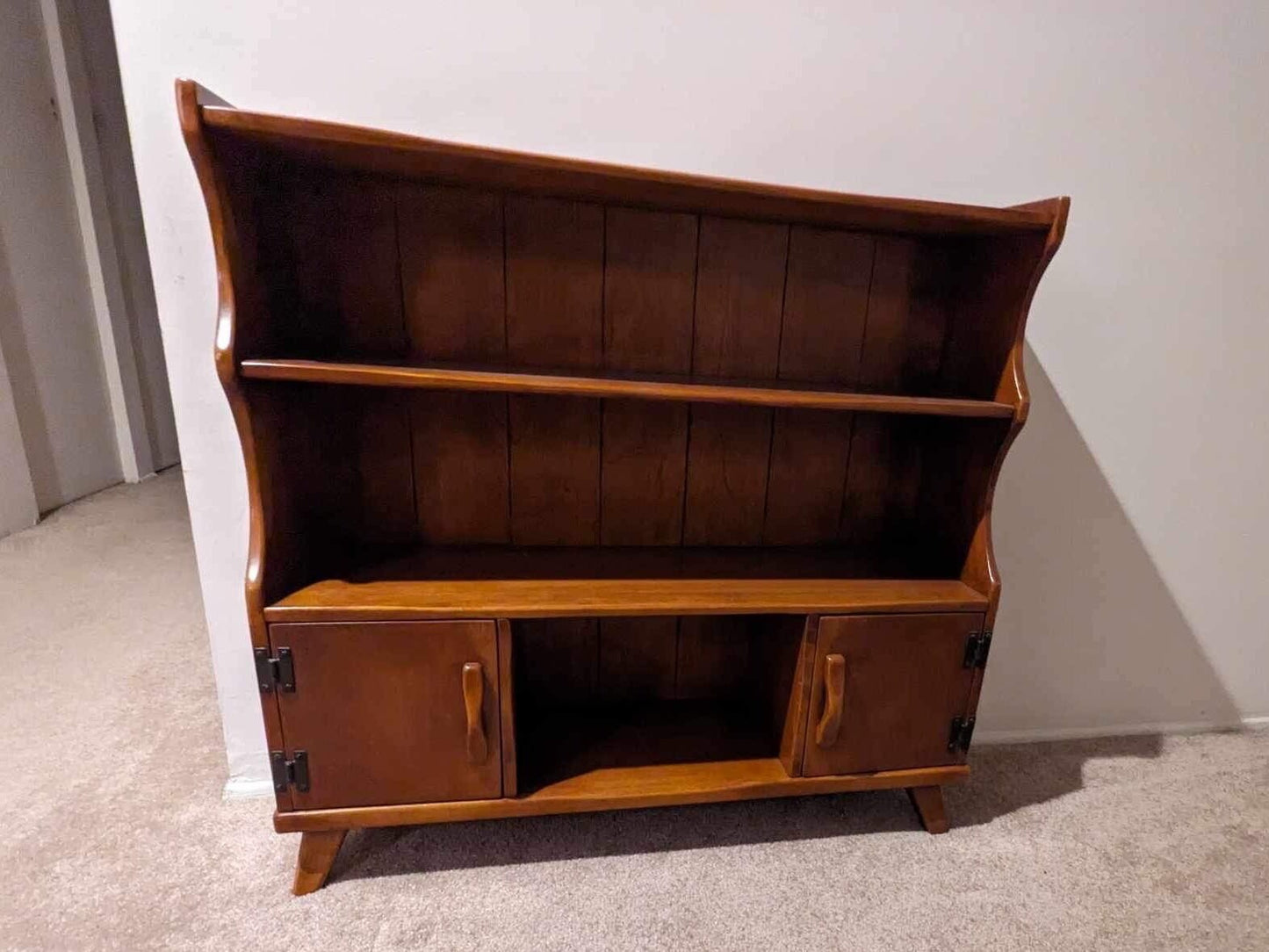 Cushman Colonial Creations Book Case No. 5411, Bookcase Vintage Storage Shelf Shelving Bookshelf, Mid Century Modern, Lover Antiques