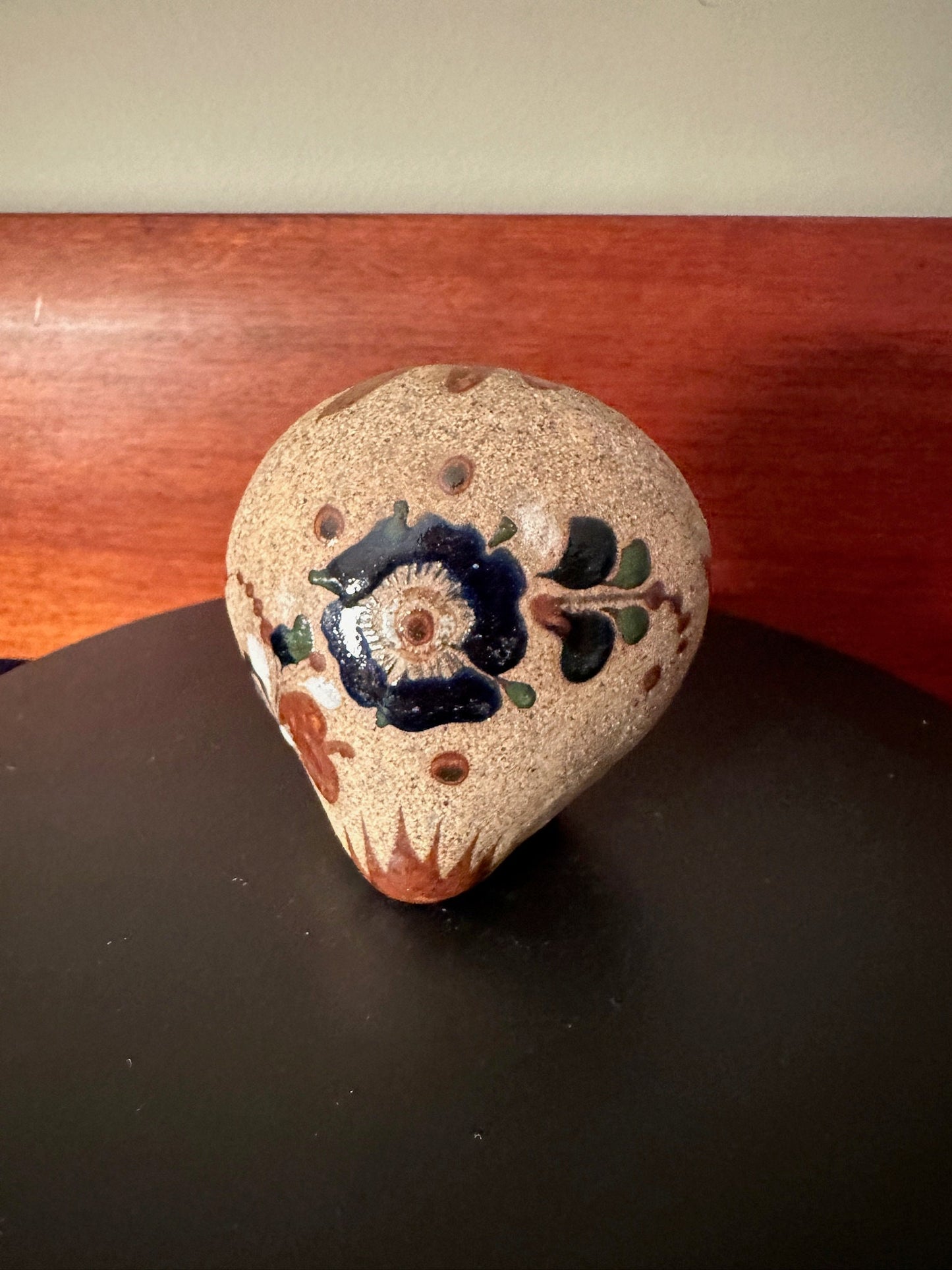 Vintage Tonala Mexican Pottery Owl, signed CAT, Ken Edwards Pottery, Owl Art, Mid-Century Modern Pottery, Bird Lover Antiques and Vintage