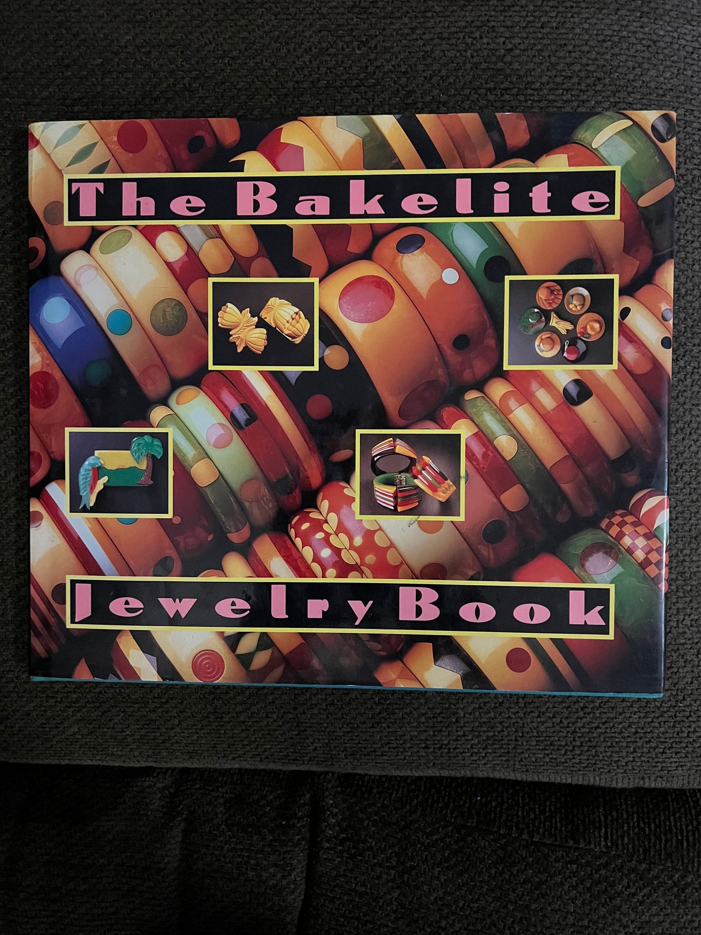 The Bakelite Jewelry Book, Bakelite Jewelry Guide, Hardcover Book by Davison and Dawes, Lover Antiques and Vintage