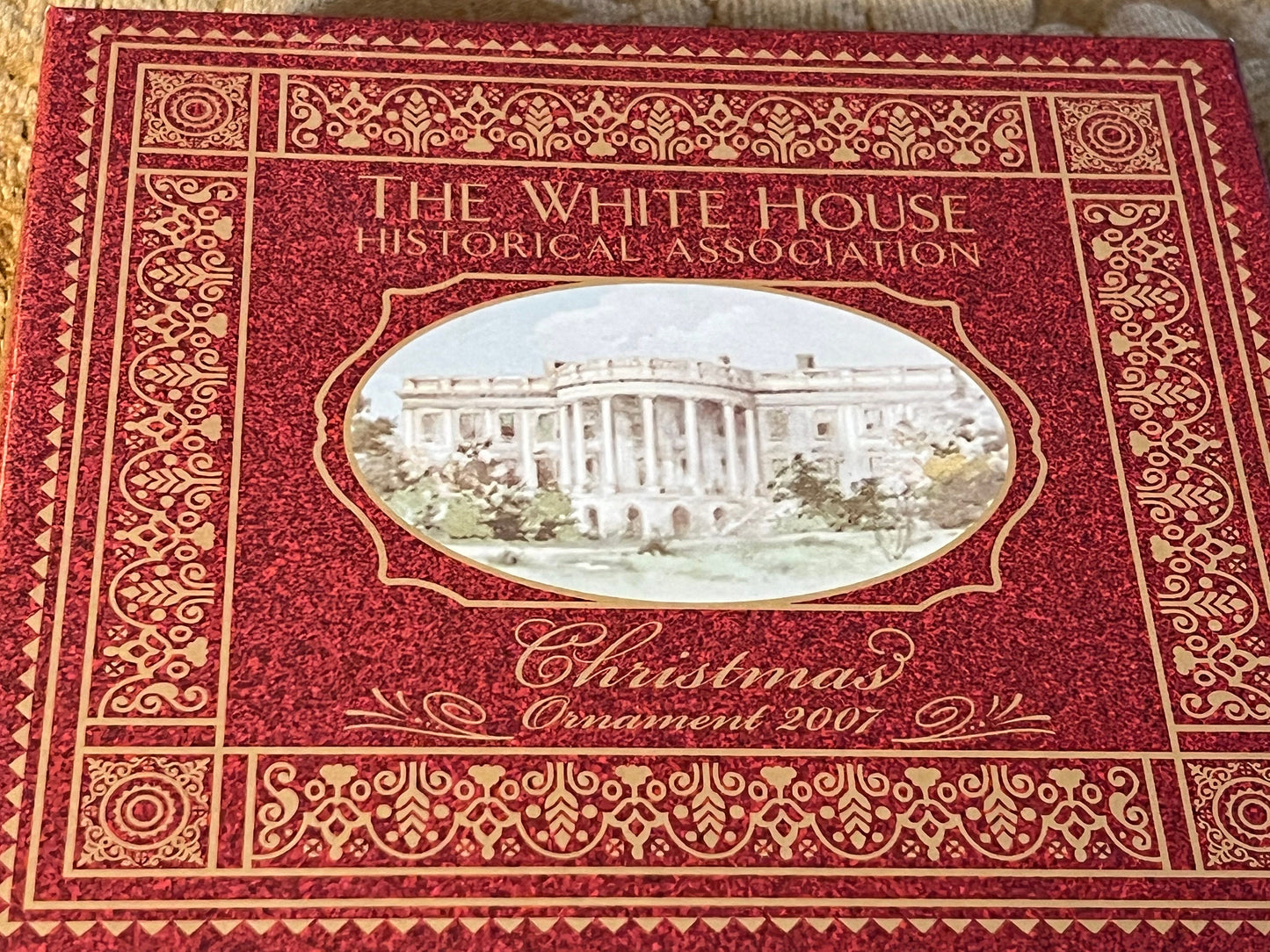 The White House Historical Association Christmas Ornament 2007, Holiday Ornament, The Wedding at the White House, The Mother’s Kiss