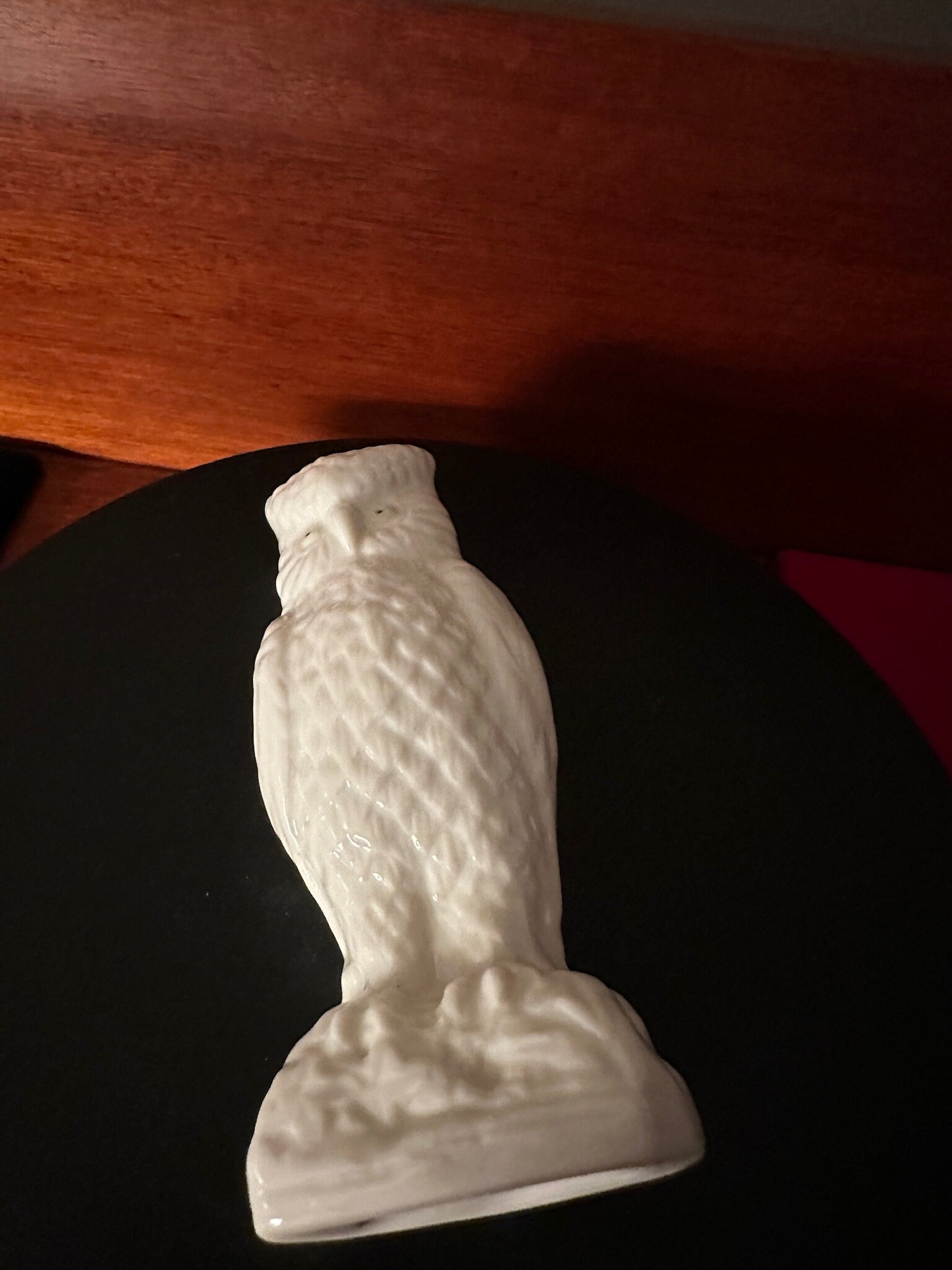 Vintage Belleek Ireland Owl, Porcelain Owl, Belleek Porcelain Owl, Lover Antiques and Vintage