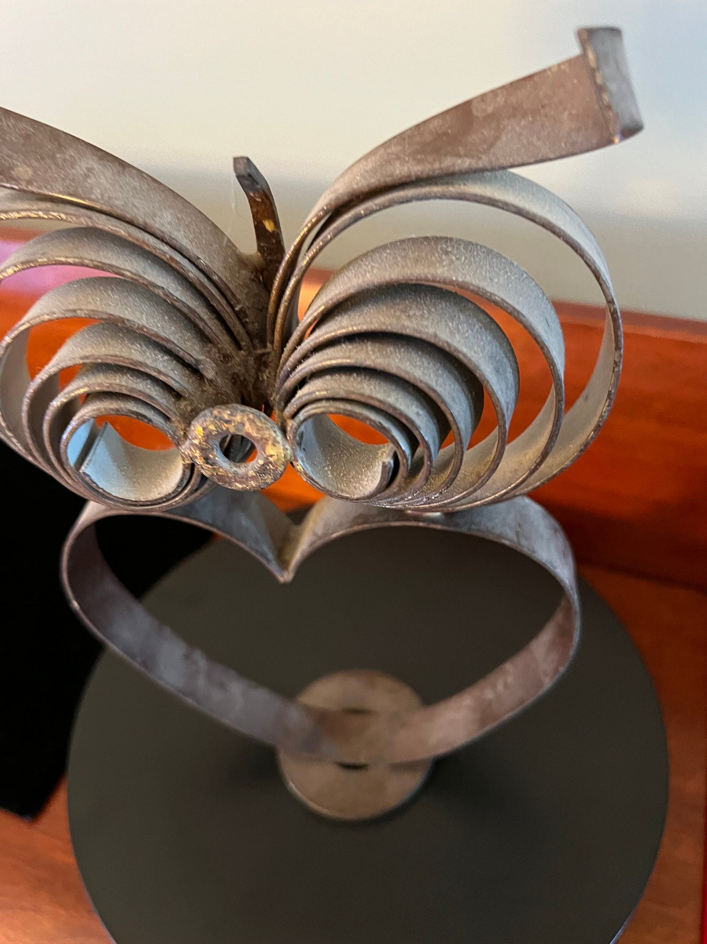 Vintage Owl Metal Art, Owl Wall Hanging, Owl Metal Wall Art, Metal Wall Owl, Lover Antiques and Vintage