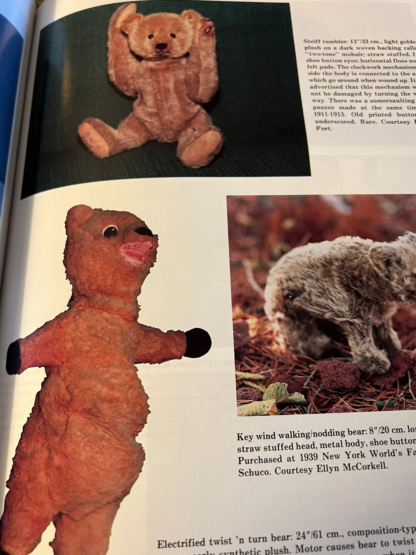 Vintage Teddy Bears Steiff Animals book, Terry Bear Book, Steiff Stuffed Animals Guide, Lover Antiques and Vintage