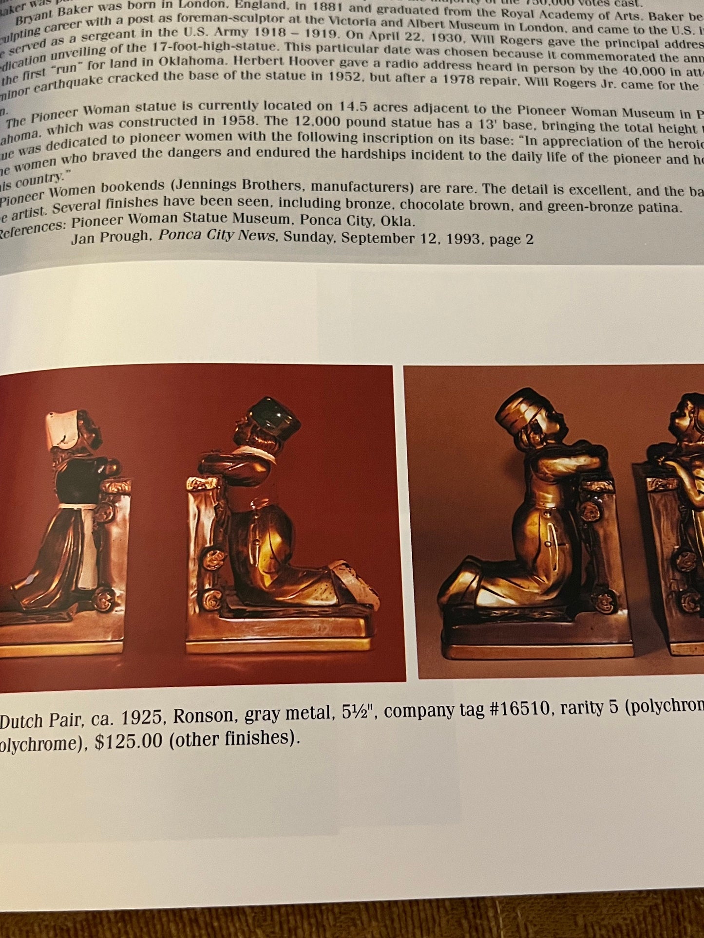 Collector’s Guide to Bookends Book, Identification and Values, Lover Antiques and Vintage