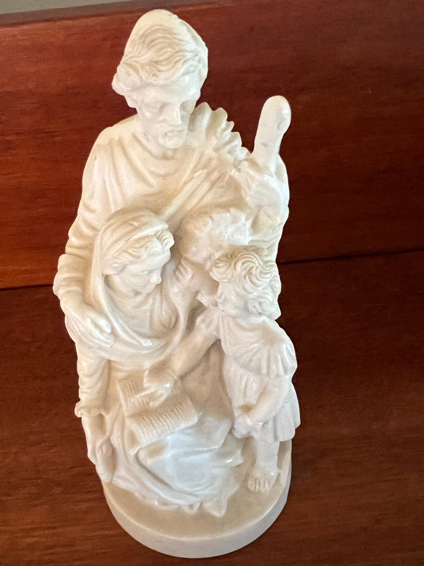 Vintage Jesus, Mary & Joseph Figurine, Made in Italy by Columbia, Cast Resin Figure, The Holy Family Figurine, Lover Antiques and Vintage
