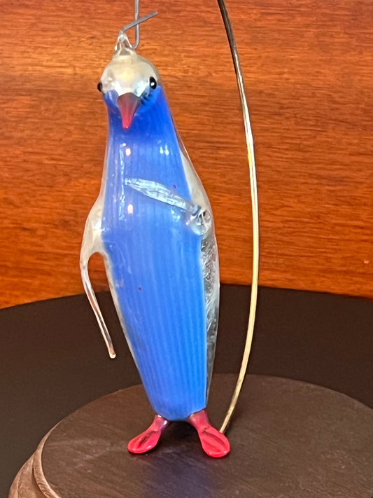 Vintage Penguin Ornament Made in Germany, Hand Blown Penguin, Mercury Ornaments, Lover Antiques and Vintage