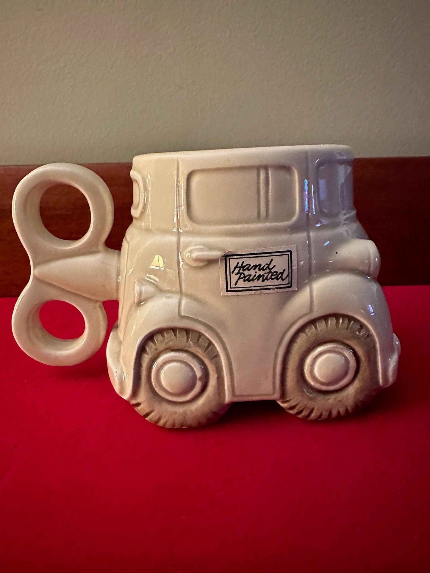 Vintage Fitz & Floyd Car Mug, Ceramic Auto Mug Cup, Automotive Cup, Lover Antiques
