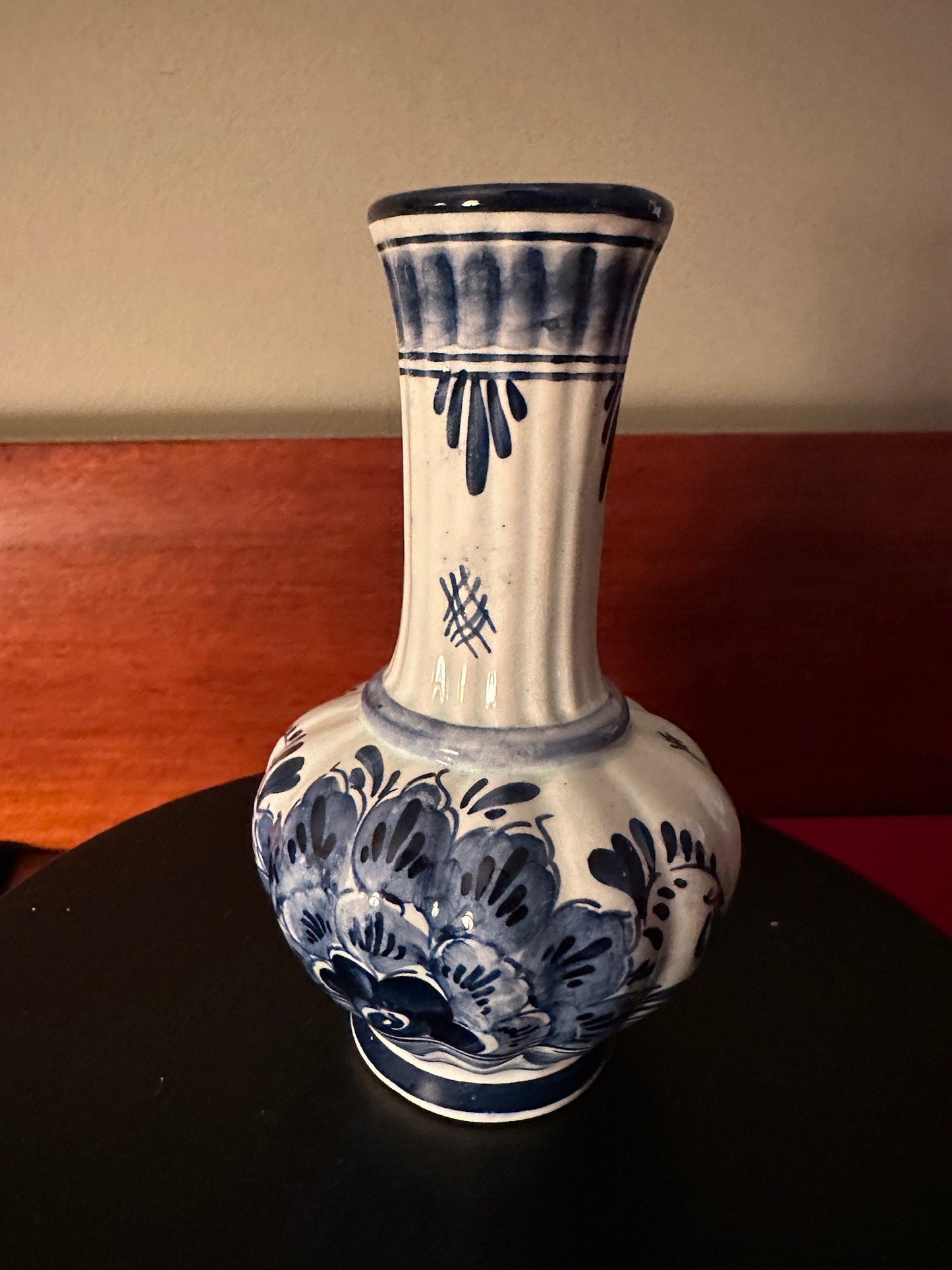 Vintage Delft Vase No. 252A, Delft Blue & White Vase, Lover Antiques and Vintage