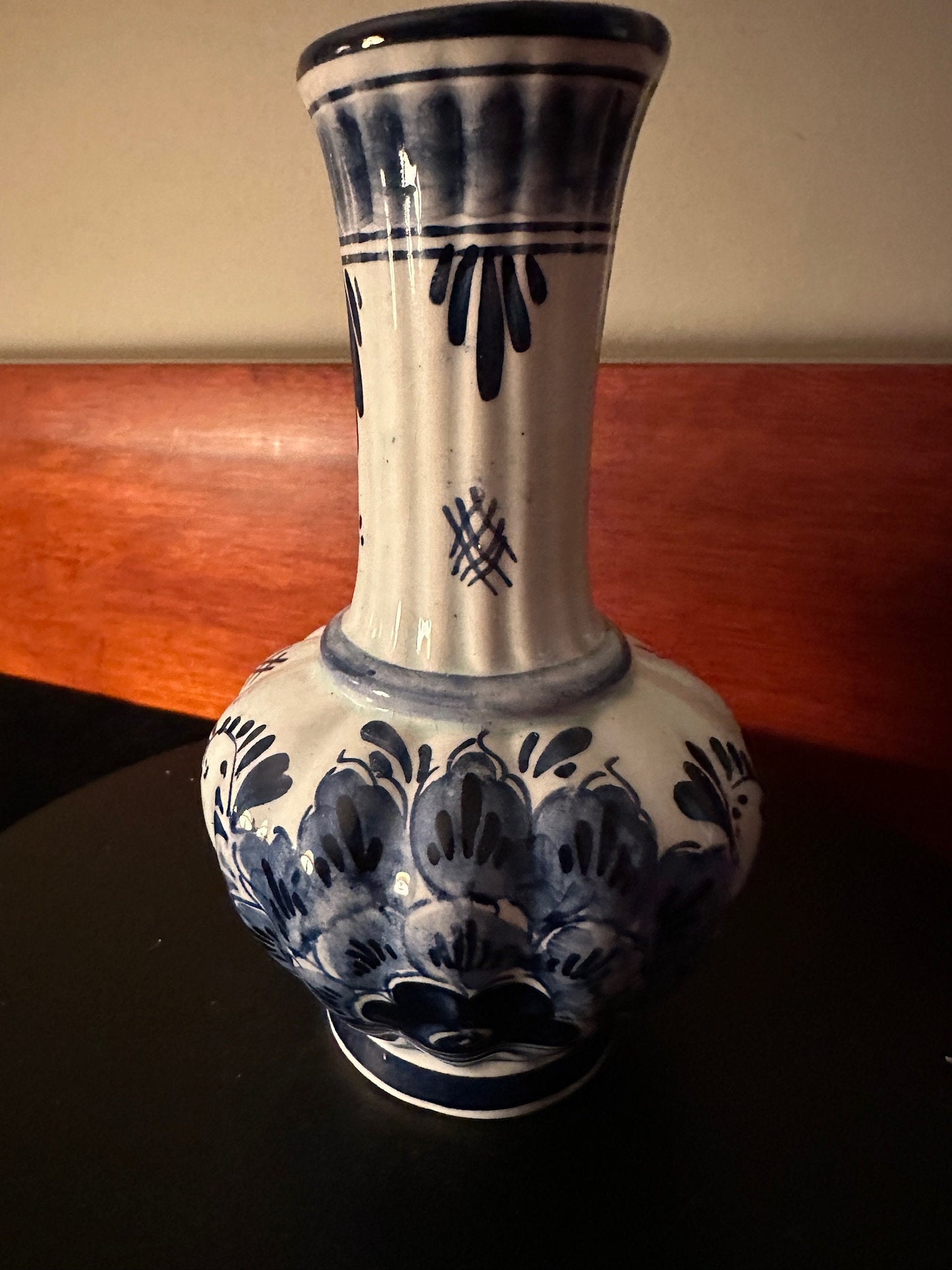 Vintage Delft Vase No. 252A, Delft Blue & White Vase, Lover Antiques and Vintage