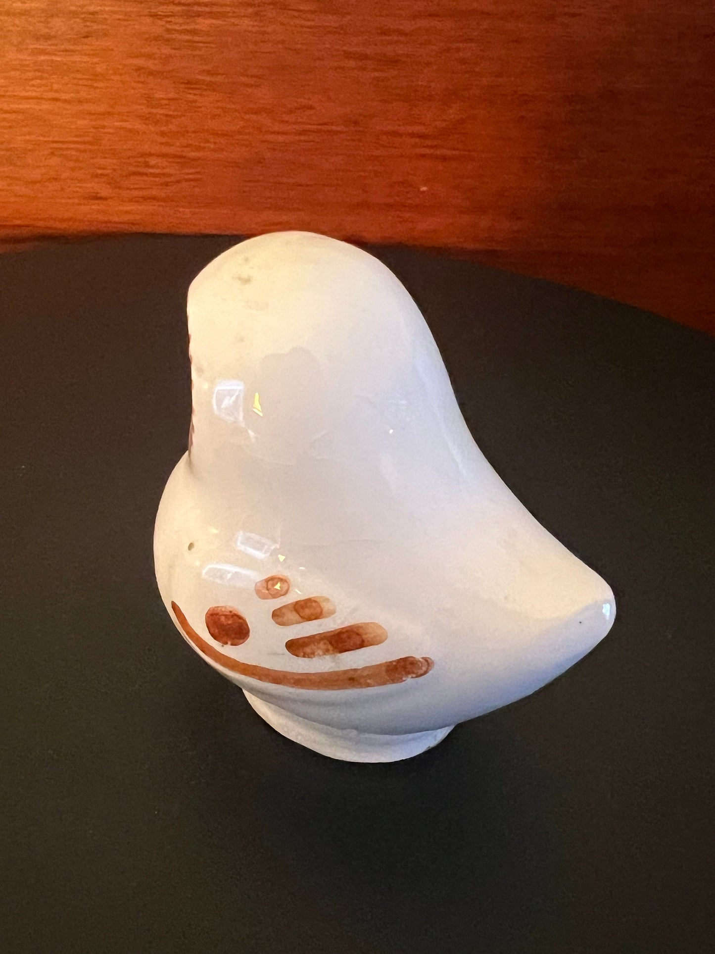 Vintage Mini Owl from Tonala Pottery, Small White Owl, Owl Art, Lover Antiques and Vintage