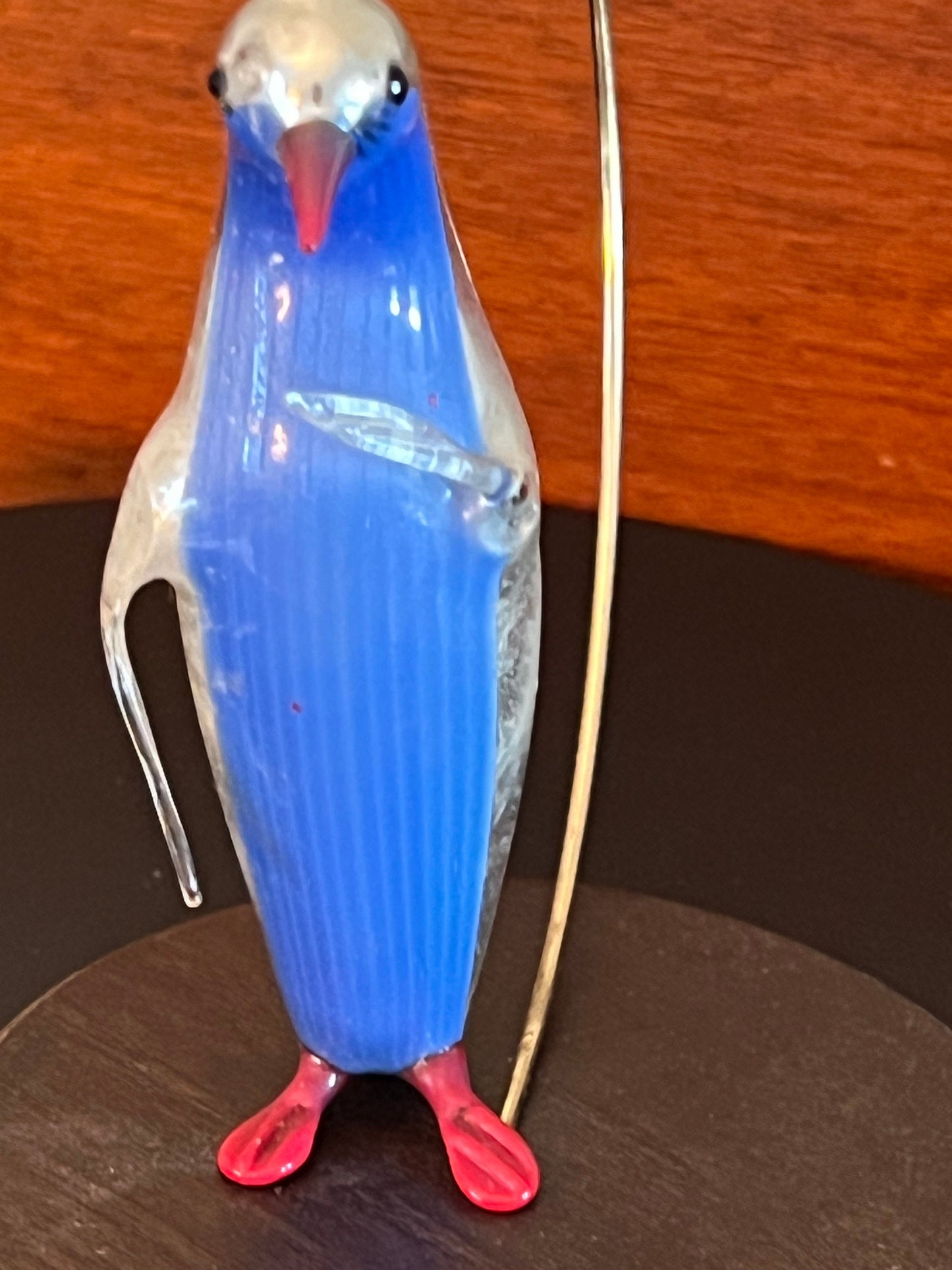 Vintage Penguin Ornament Made in Germany, Hand Blown Penguin, Mercury Ornaments, Lover Antiques and Vintage