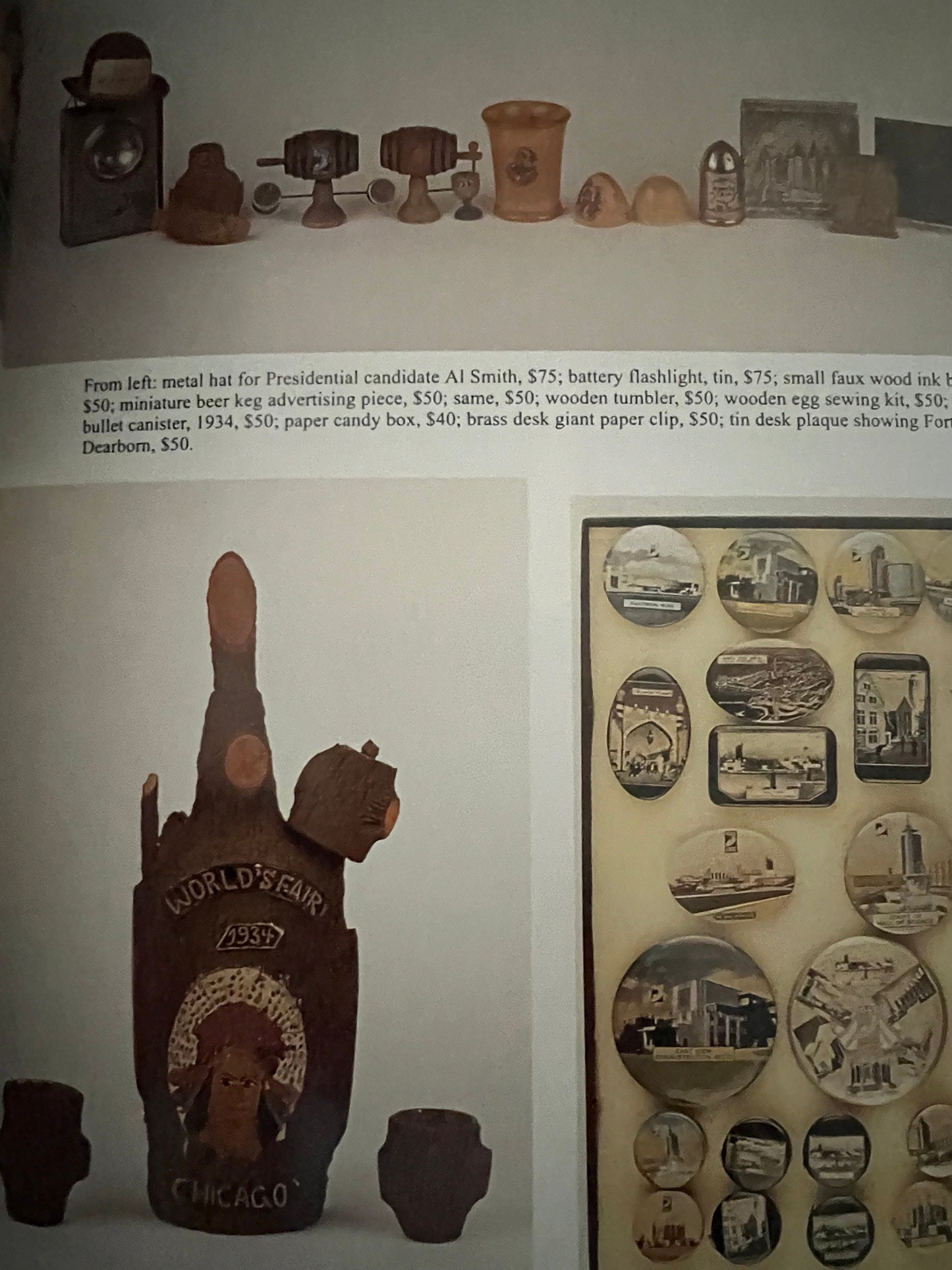 World’s Fair Collectibles with Price Guide Book, by Howard M. Rossen, Lover Antiques and Vintage
