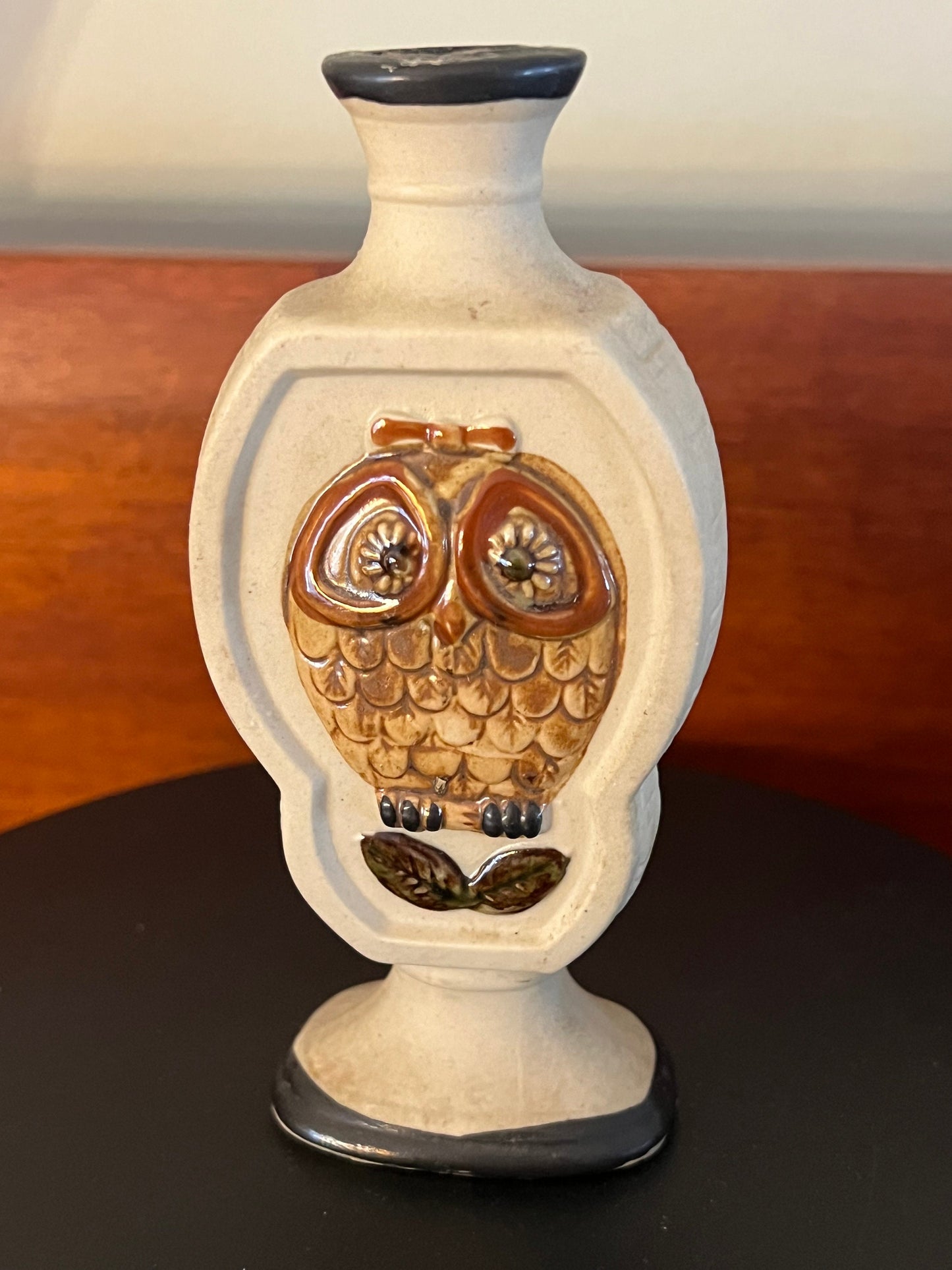 Vintage Owl Pottery Vase Made in Japan, Japanese Figurine, Lover Antiques and Vintage