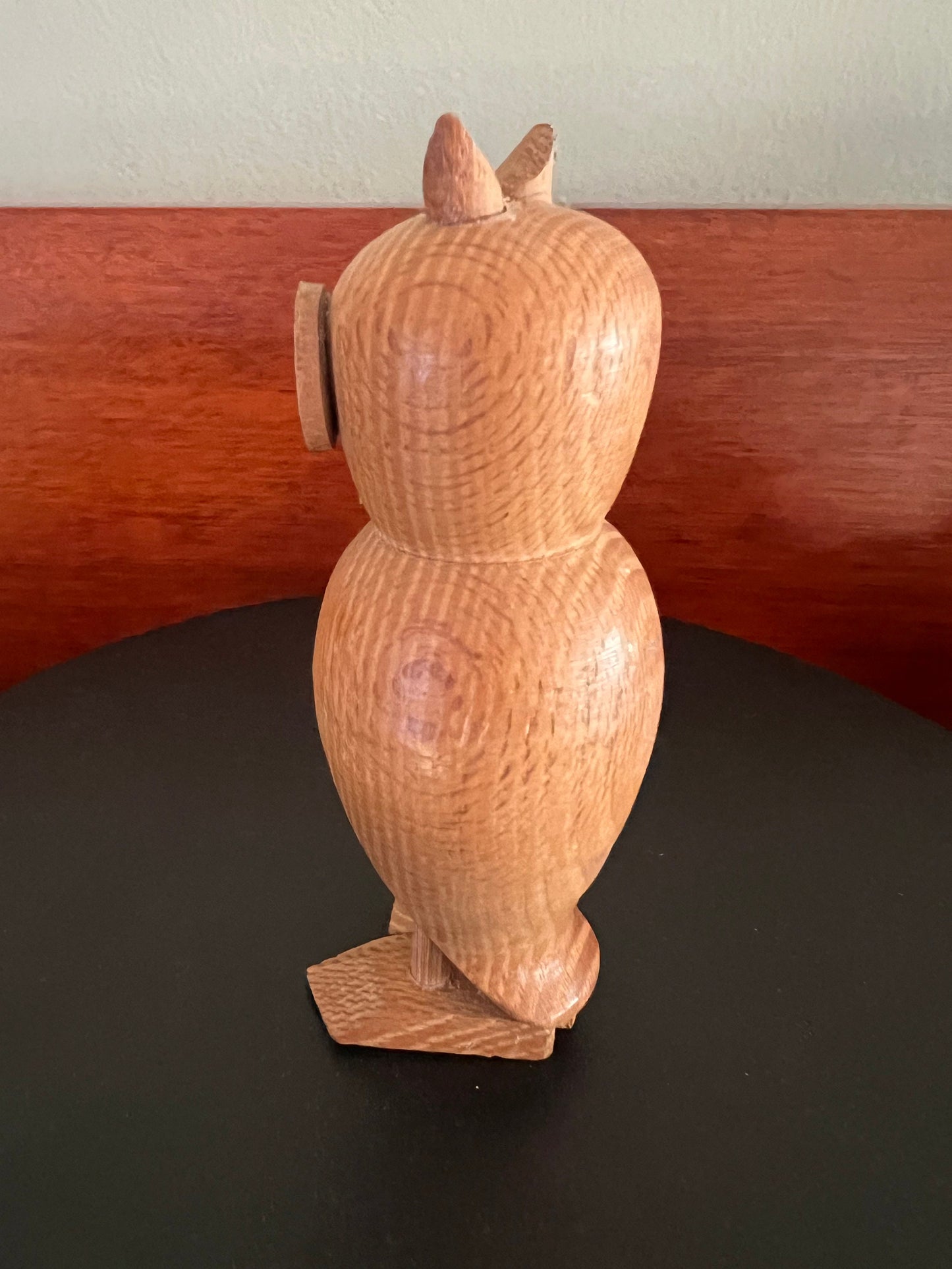 Vintage Wooden Owl Figurine, Made in German Wooden Owl, Germany Smoker Owl, Lover Antiques and Vintage