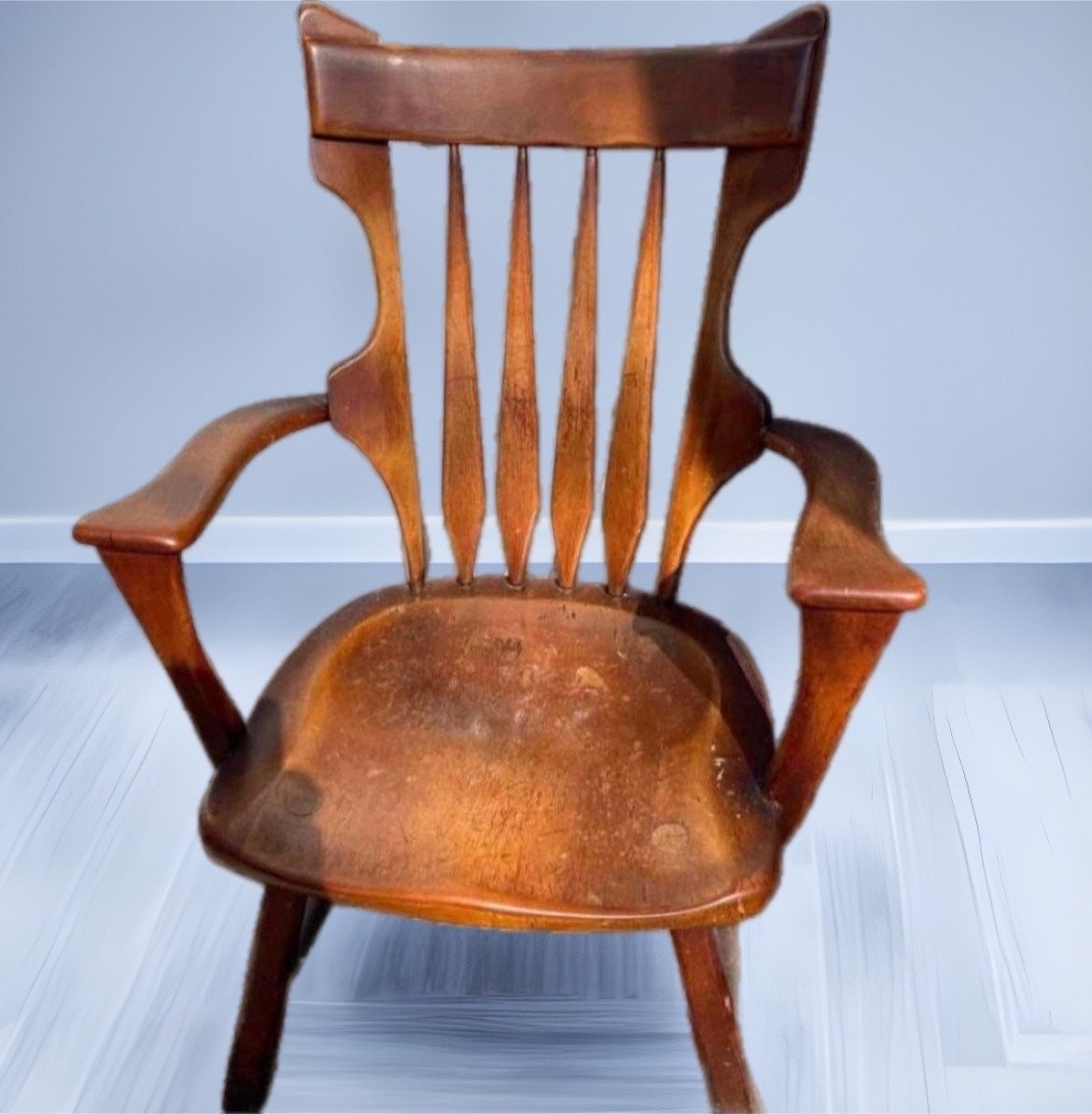 Vintage Herman De Vries Art Deco Style Chair Rare Devries Piece of Art furniture