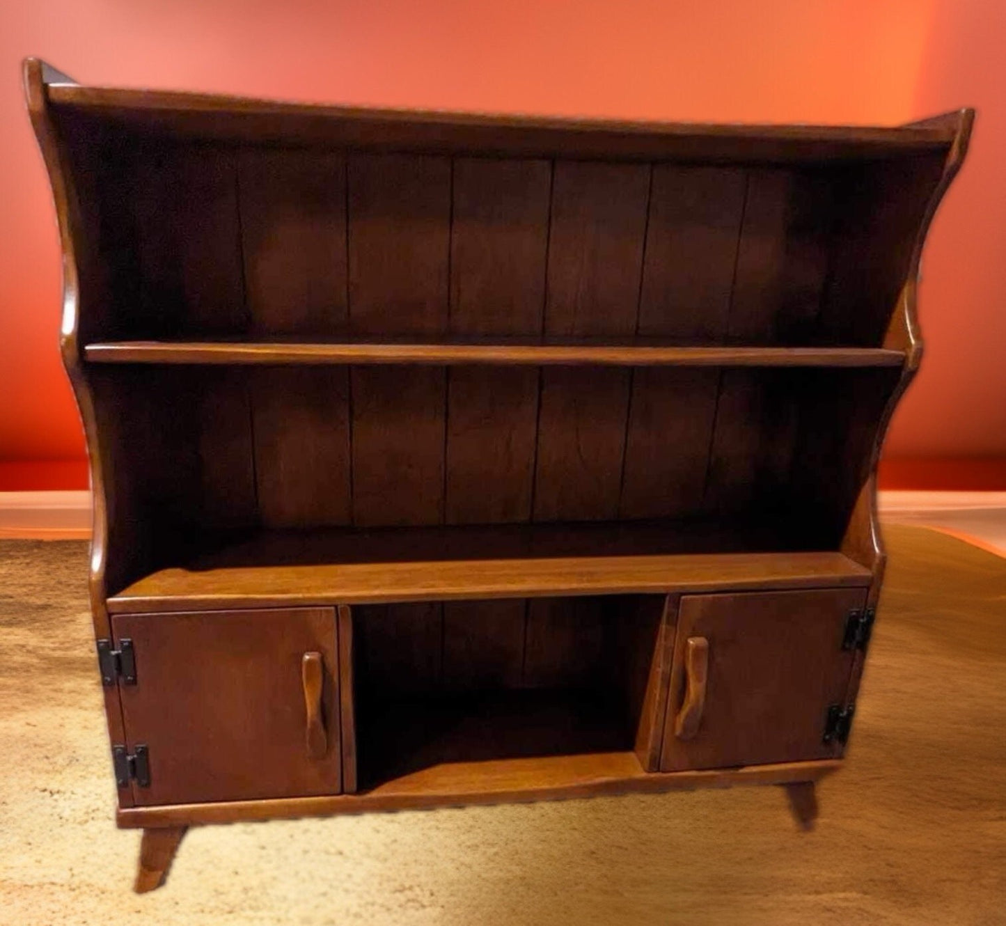 Cushman Colonial Creations Book Case No. 5411, Bookcase Vintage Storage Shelf Shelving Bookshelf, Mid Century Modern, Lover Antiques