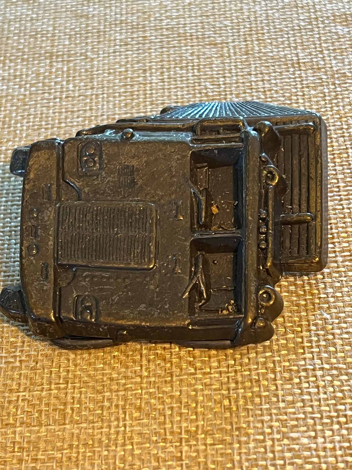 Vintage Semi Truck Belt Buckle, 816 Pewter Railroad Buckle, by Great American Belt Buckle Co, Chicago, IL, Made in USA, Lover Antiques