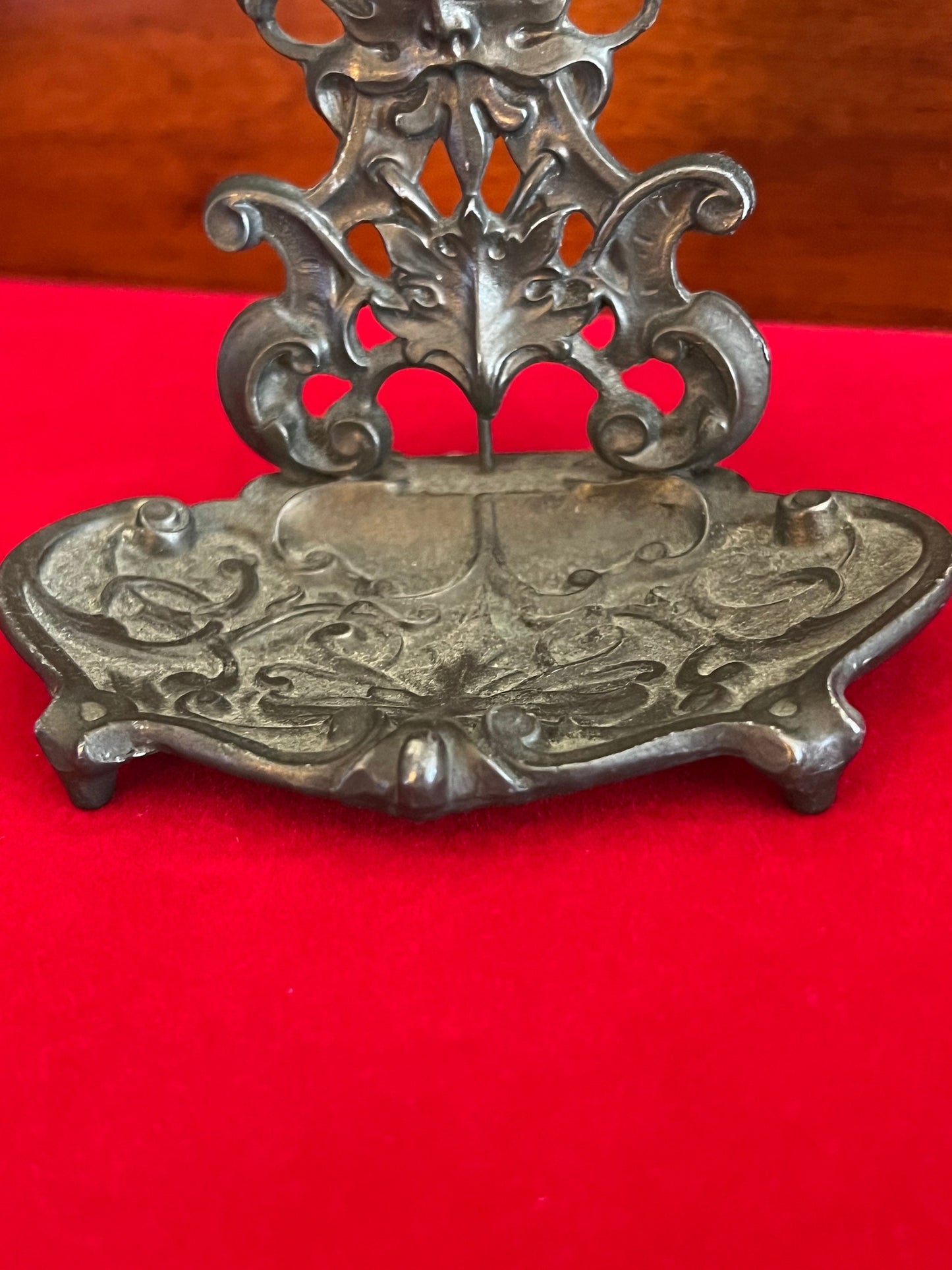 Antique Cast Iron Glanz M. Vorb Watch Holder, Circa 1800’s Key Holder, Watch Jewelry Stand, Lover Antiques and Vintage