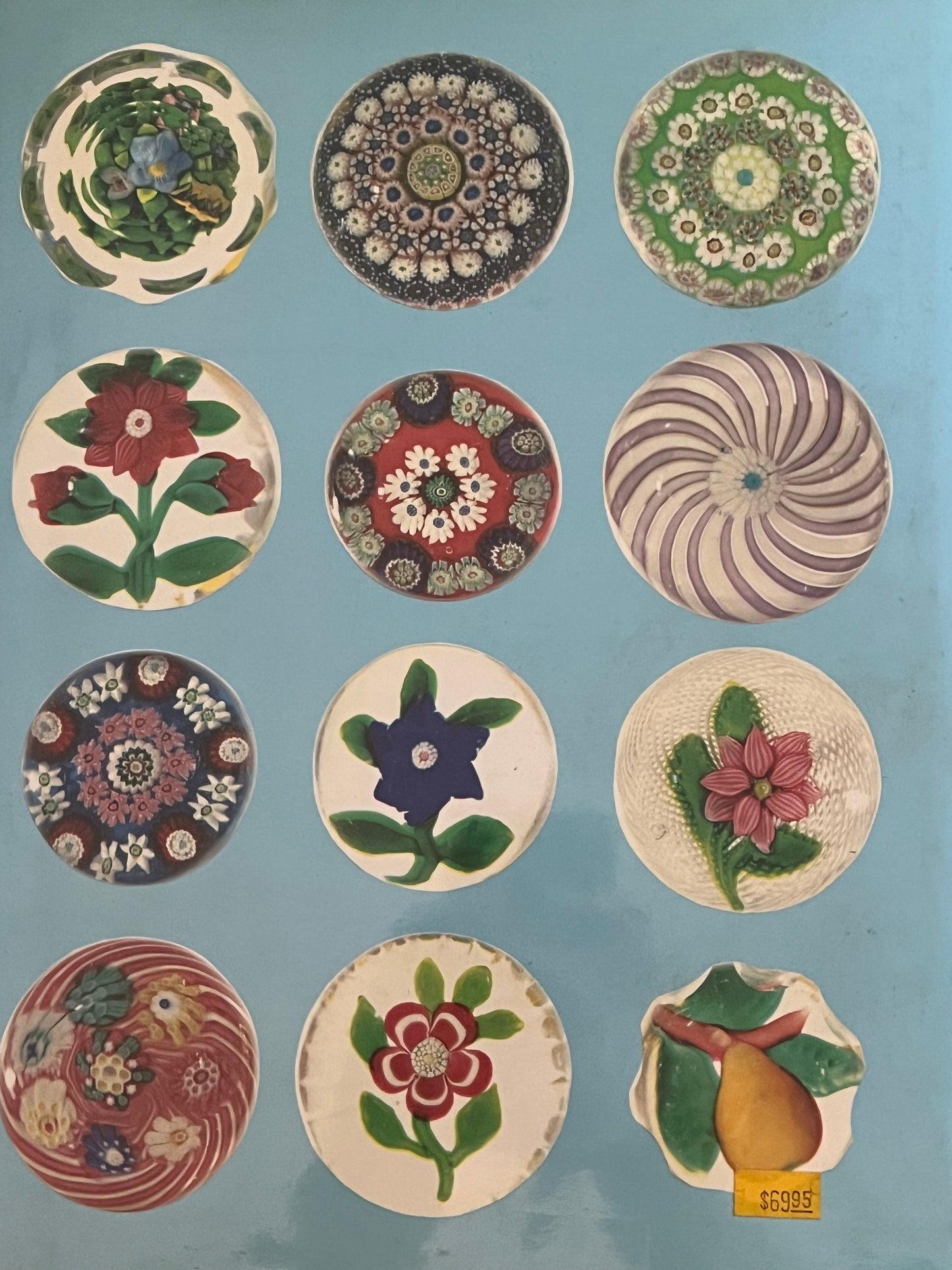 Vintage Paperweights Guide Book, by Sibylle Fargstorf, Glass Art Paperweights Book, Lover Antiques and Vintage