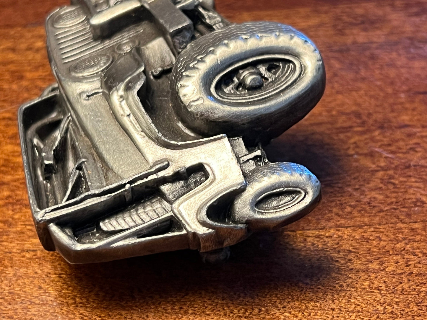 Vintage Jeep Belt Buckle by Bergamot Brass Works, CJ-25, 1978 3D Jeep off Road Belt Buckle, Lover Antiques and Vintage