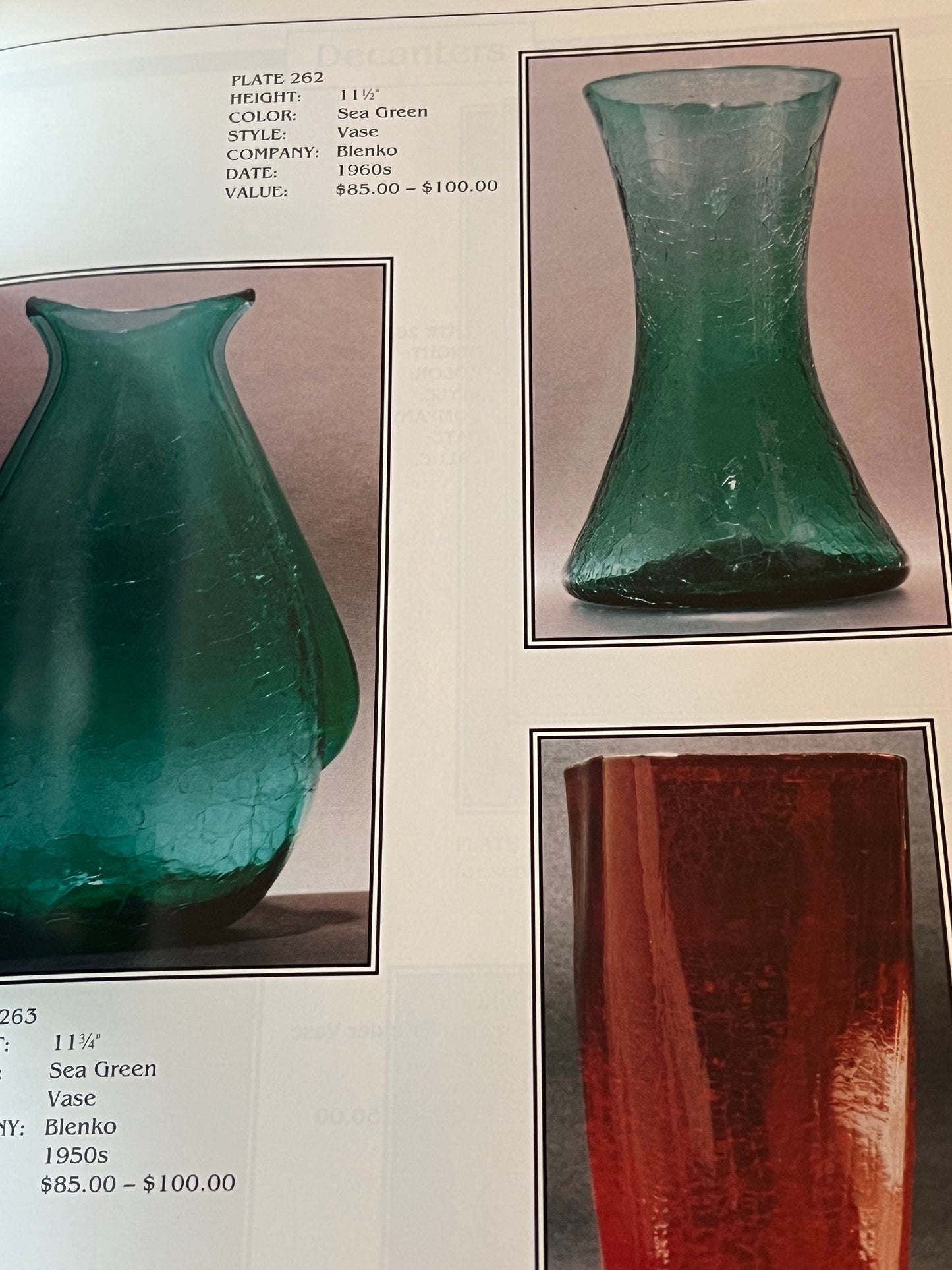 Crackle Glass Identifiction and Value Guide, Crackle Glass Guide Book by Stan and Arlene Weitman Glass Art Lover Antiques and Vintage
