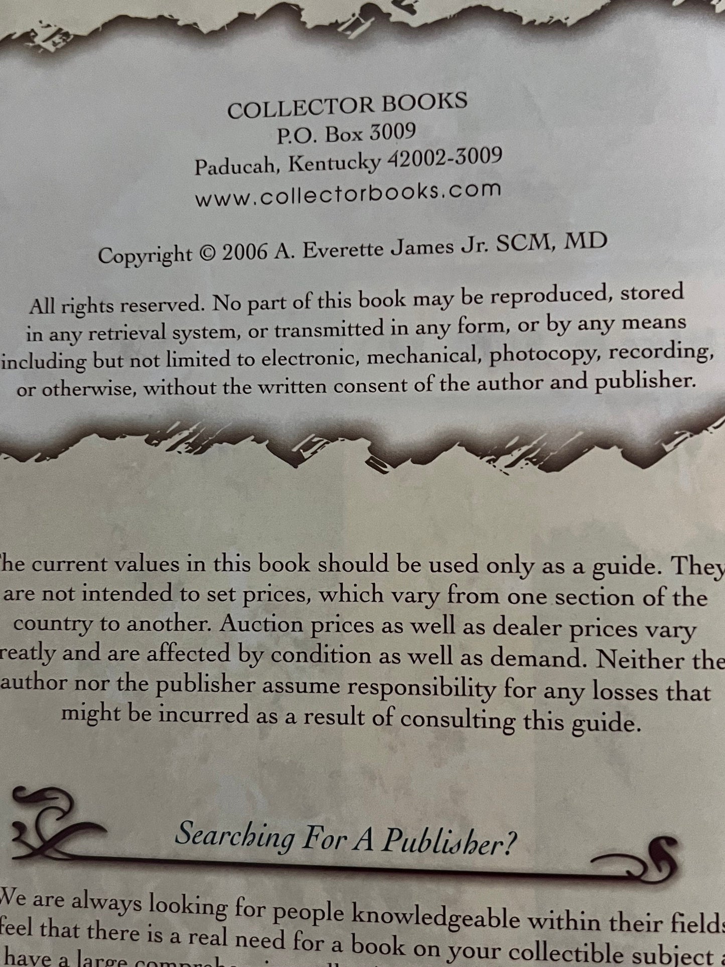 Collecting American Paintings Identification & Values Guide Book, by A. Everette James Jr., Lover Antiques and Vintage