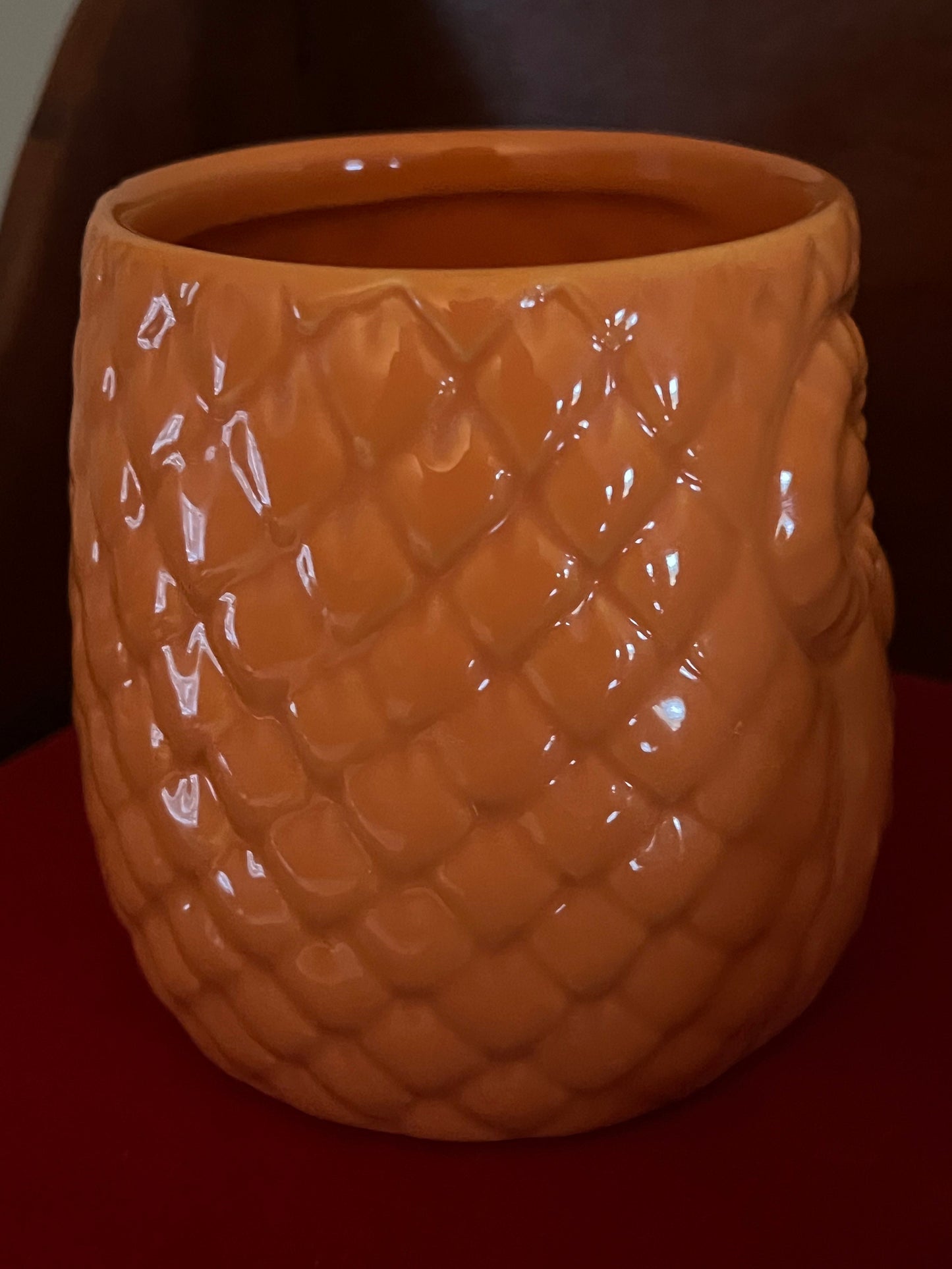 Pretty Orange Owl Mug, Coffee Cup, Tea Cup, Lover Antiques and Vintage