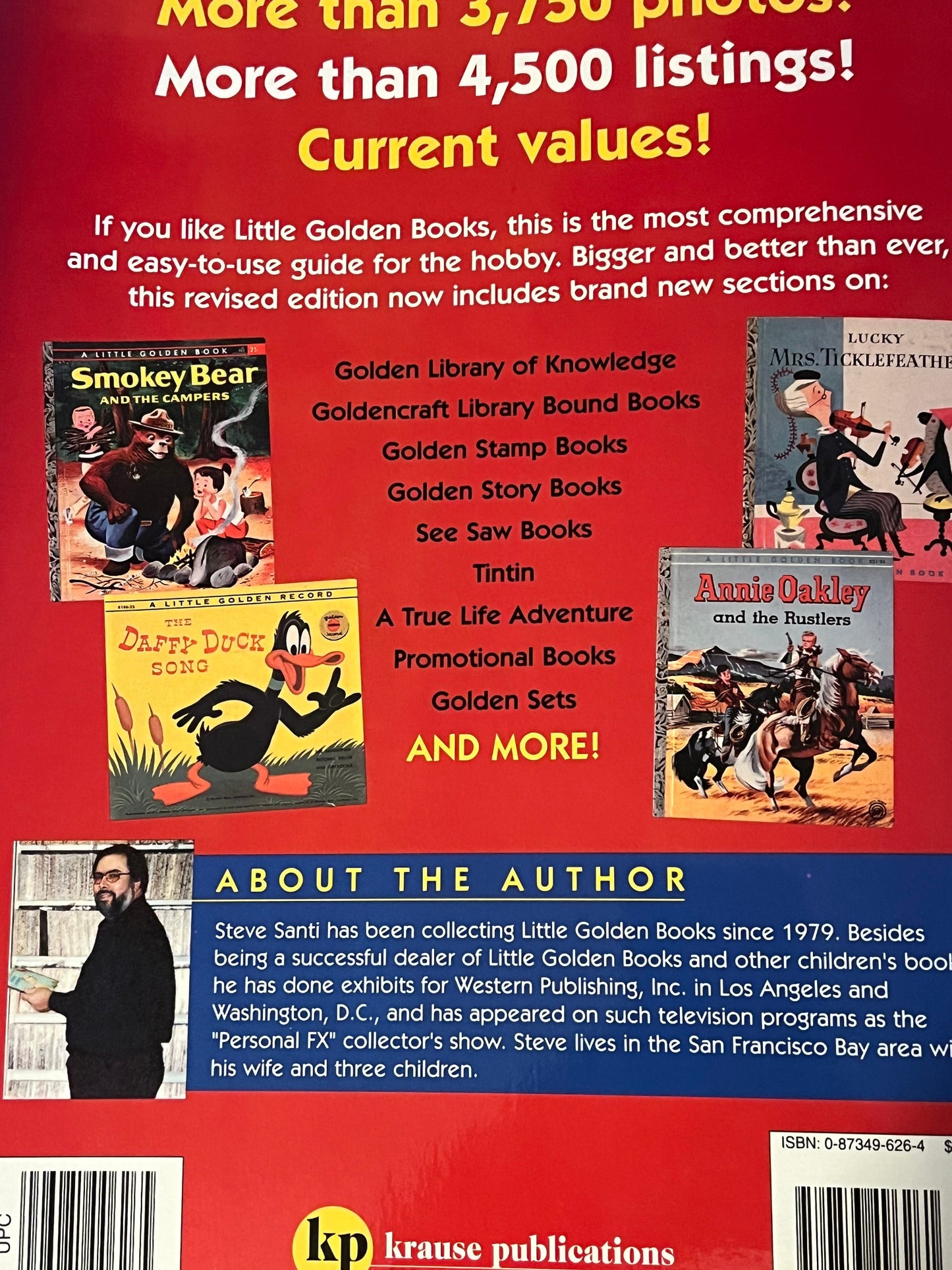 Collecting Little Golden Books A Collector’s Identification & Price Guide, Golden Books, Lover Antiques and Vintage