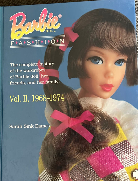 Barbie Doll Fashion Book, Complete History of the Wardrobes of Barbie Doll, Vol II 1968-1974, Lover Antiques and Vintage