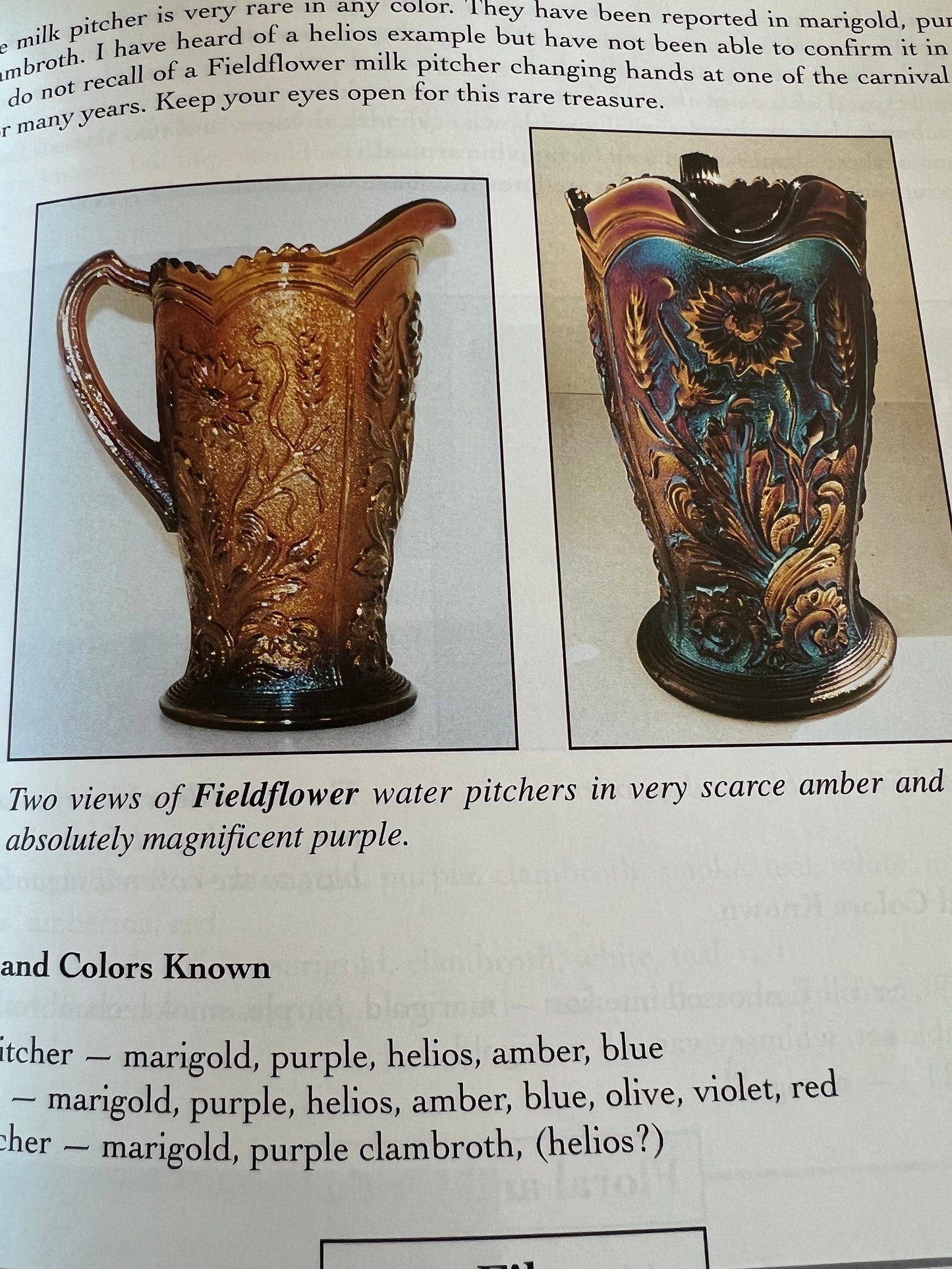 Imperial Carnival Glass Identification and Value Guide, by Carl O. Burns, Glass Art Book, Carnival Glass Guide, Lover Antiques and Vintage