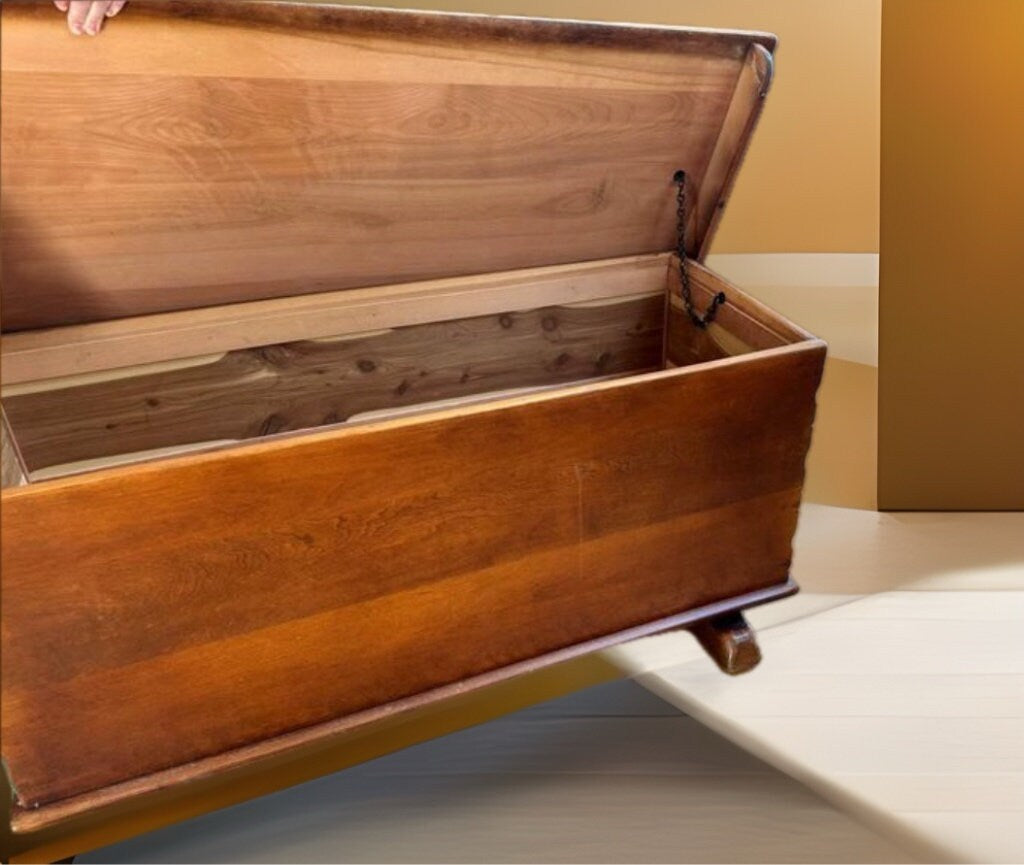 Cushman Colonial Creations Blanket Chest No. 5-66, Lover Antiques and Vintage