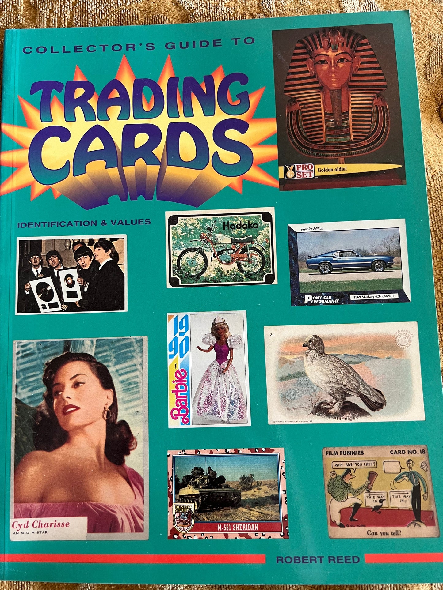 The Collector’s Guide to Trading Cards Identification and Values Book, Trading Cards Guide, By Robert Reed, Lover Antiques and Vintage