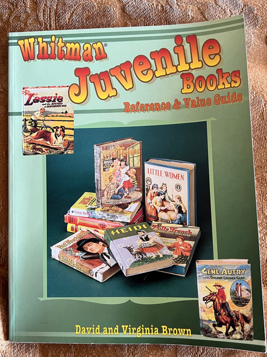 Whitman Juvenile Books Reference and Value Guide, Vintage Young Reader Guide Book, Lover Antiques and Vintage