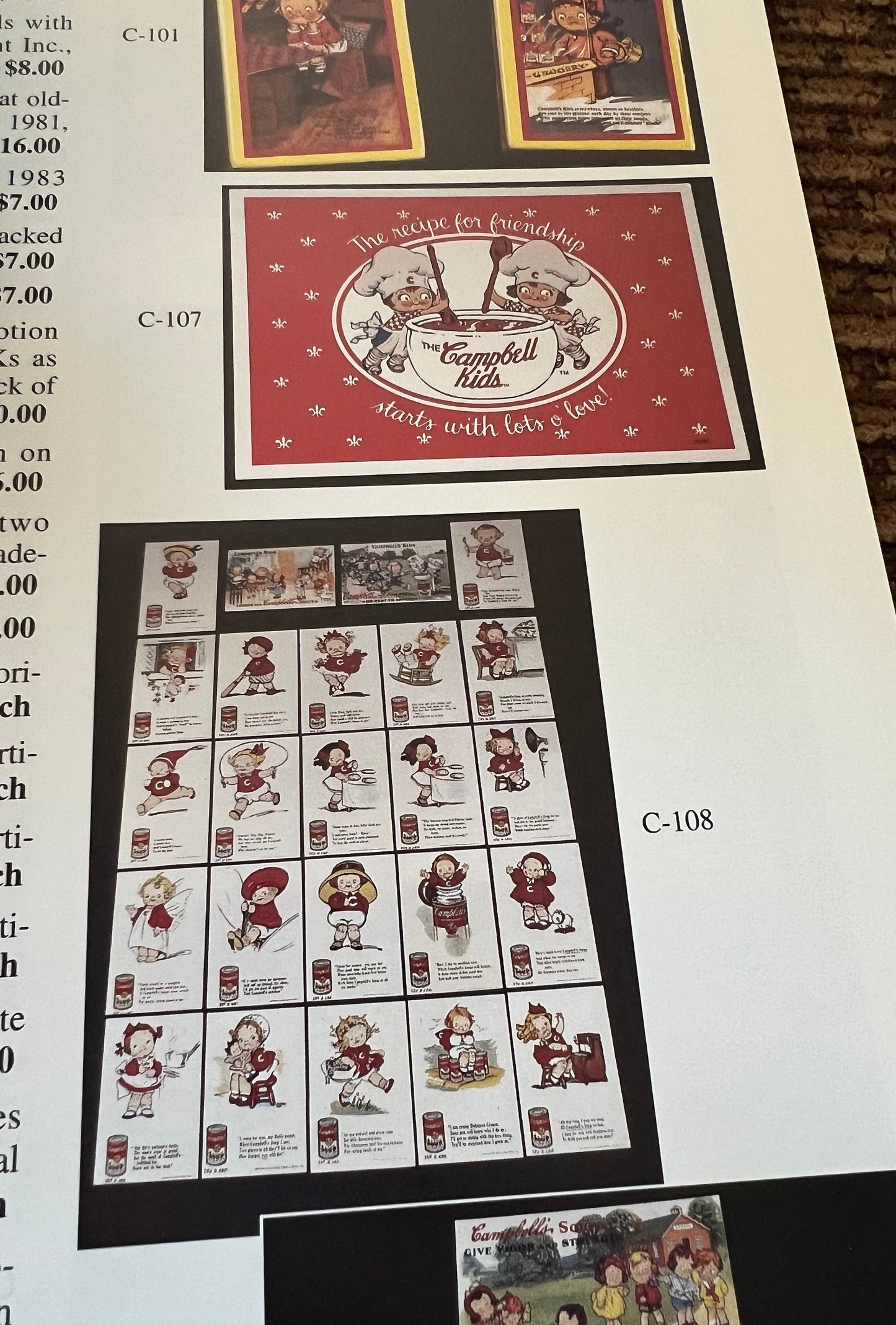 Campbell’s Soup Collectibles A Price & Identification Guide Book, by David and Micki Young, Lover Antiques and Vintage