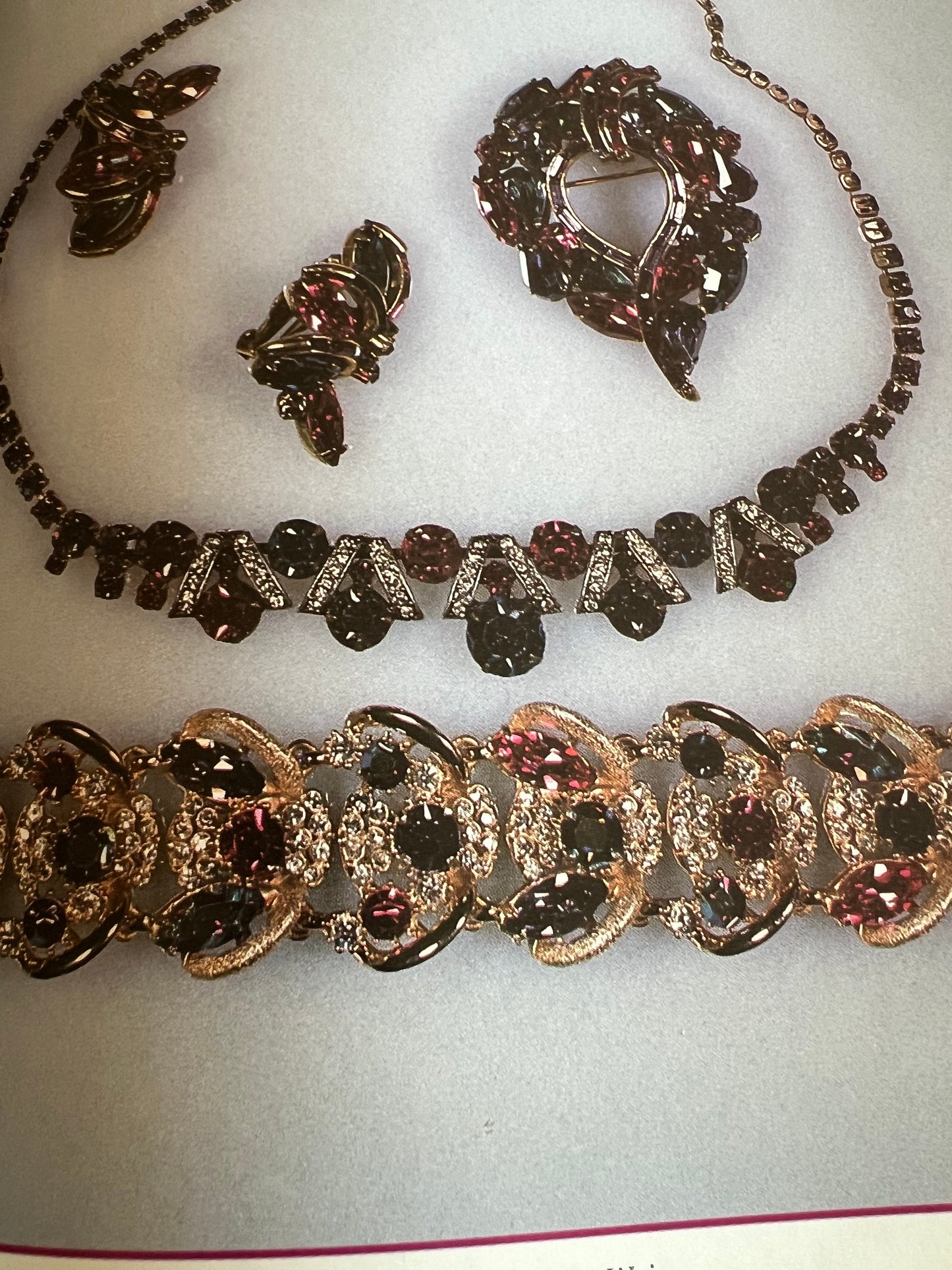 Collecting Rhinestone & Colored Jewelry An Identification and Value Guide Book, Comprehensive Section on Designers Marks, by Maryanne Dolan