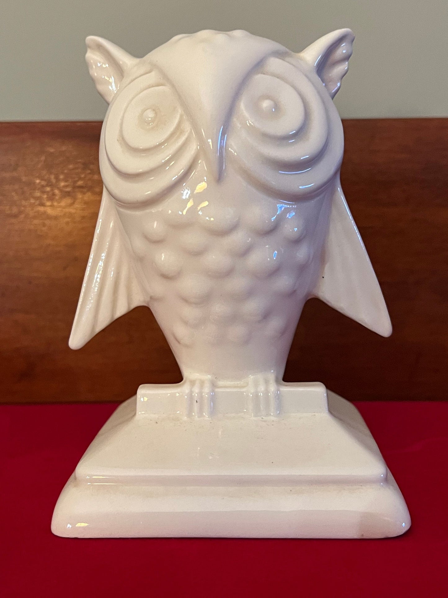 Vintage Mid Century Modern Owl by ER Phila of Czechoslovakia, MCM Owl Statue, Numbered 13267, Lover Antiques and Vintage