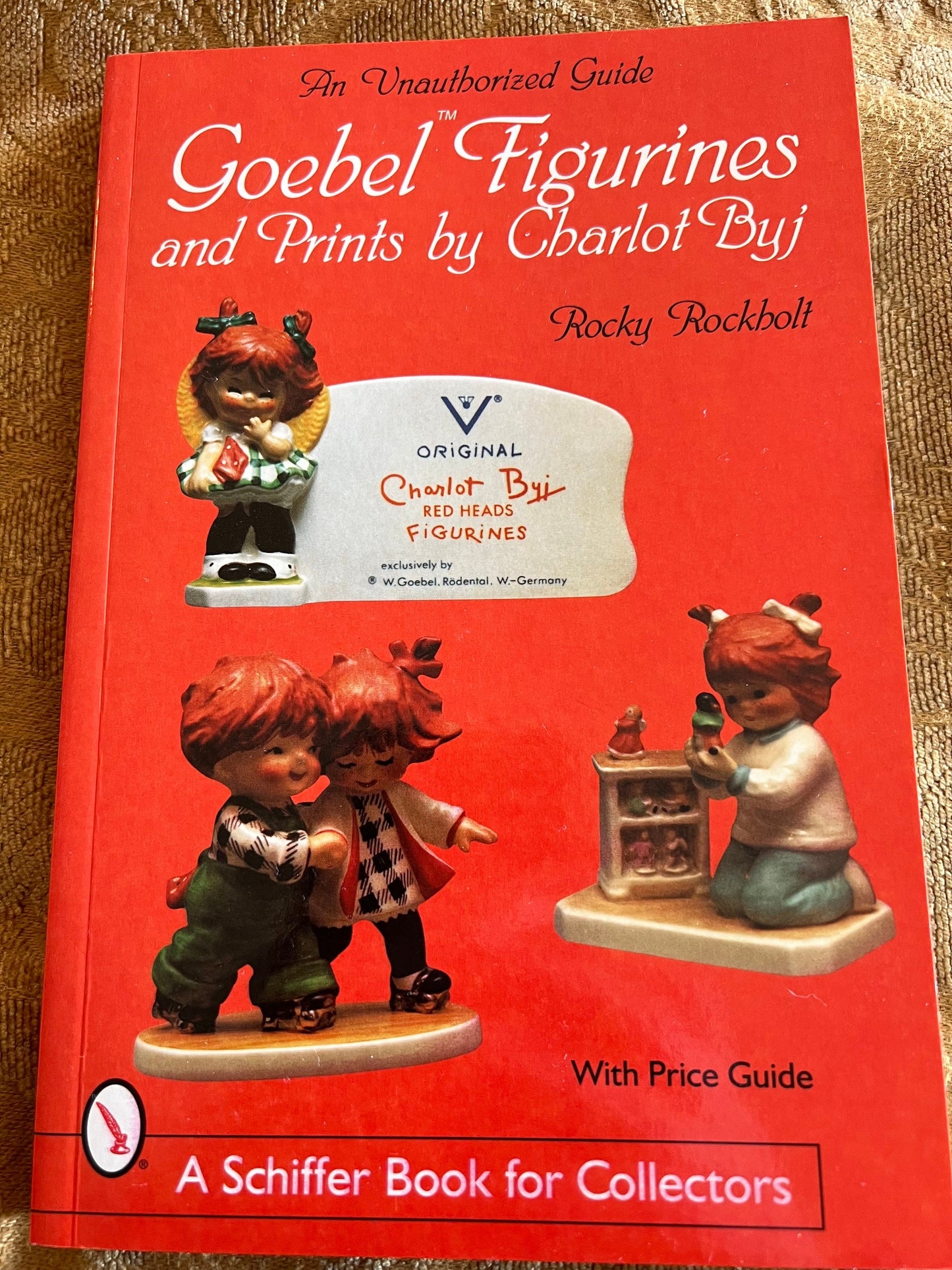 An Unauthorized Guide to Goebel Figurines and Prints Book, by Charlotte Byj, Redhead Goebel Book, Lover Antiques and Vintage