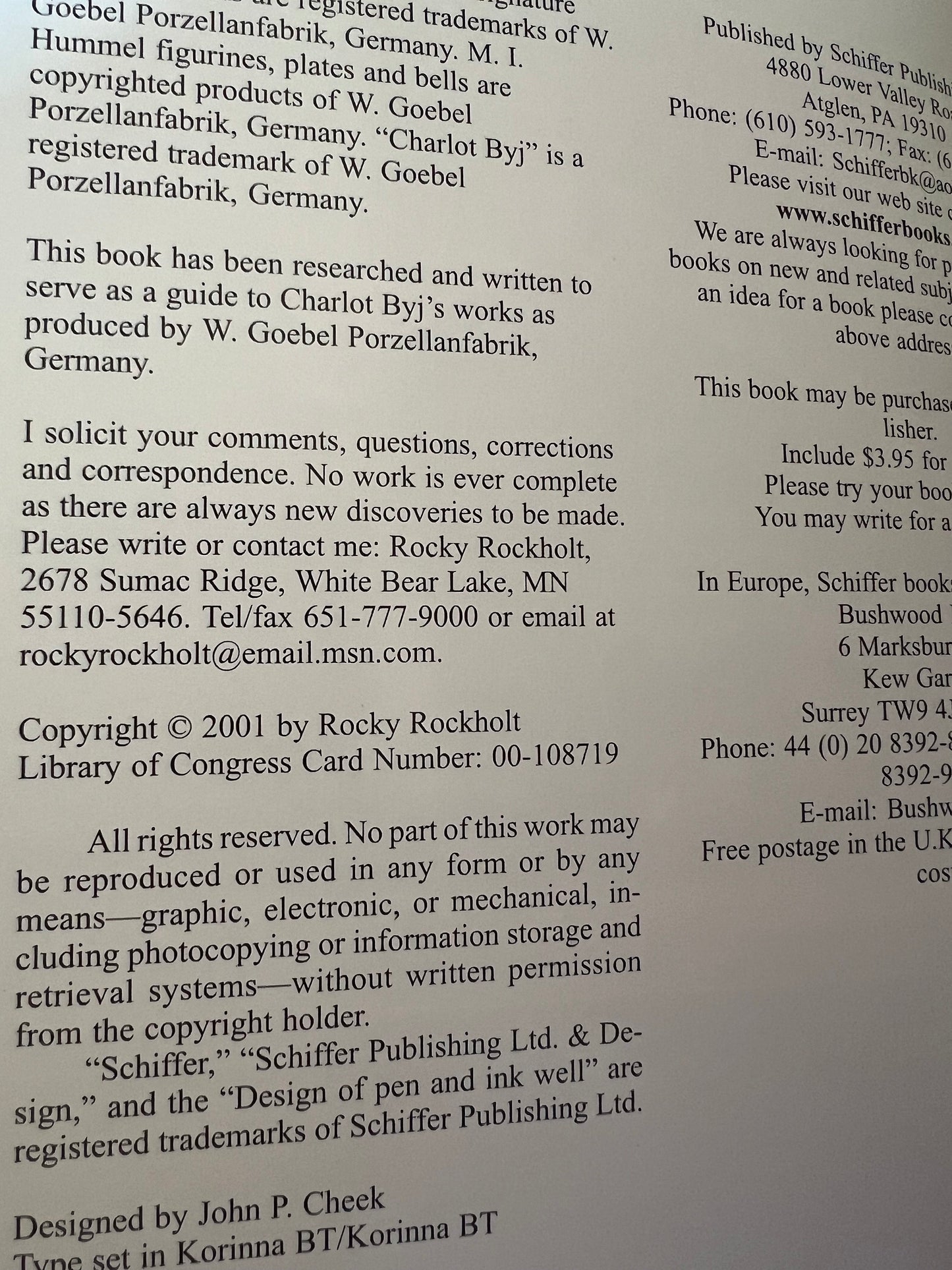An Unauthorized Guide to Goebel Figurines and Prints Book, by Charlotte Byj, Redhead Goebel Book, Lover Antiques and Vintage