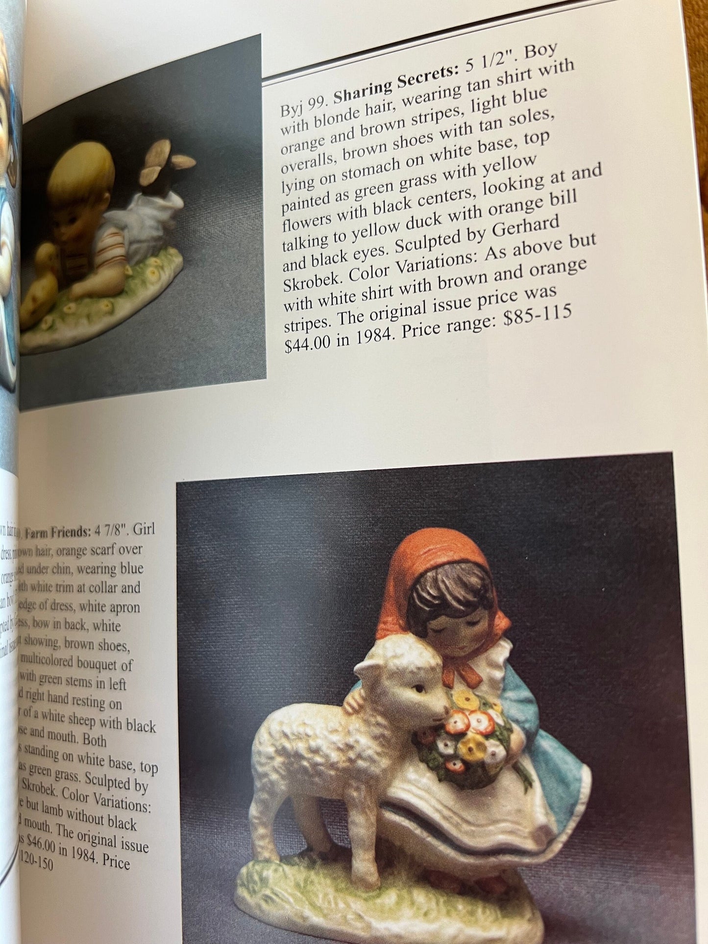 An Unauthorized Guide to Goebel Figurines and Prints Book, by Charlotte Byj, Redhead Goebel Book, Lover Antiques and Vintage