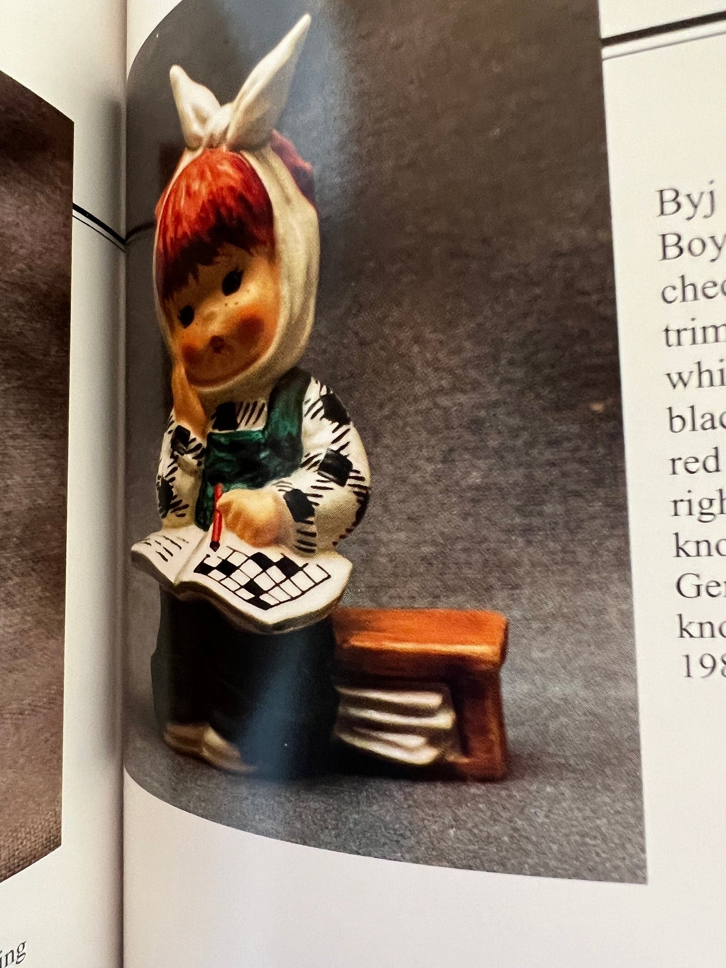 An Unauthorized Guide to Goebel Figurines and Prints Book, by Charlotte Byj, Redhead Goebel Book, Lover Antiques and Vintage