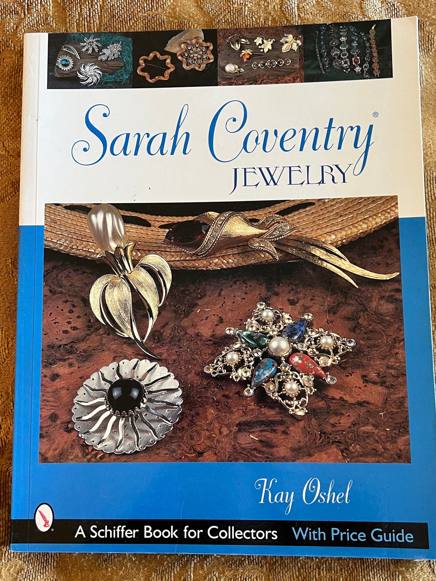 Sarah Coventry Jewelry Guide Book, by Kay Oshel, Costume Jewelry Book, Lover Antiques and Vintage