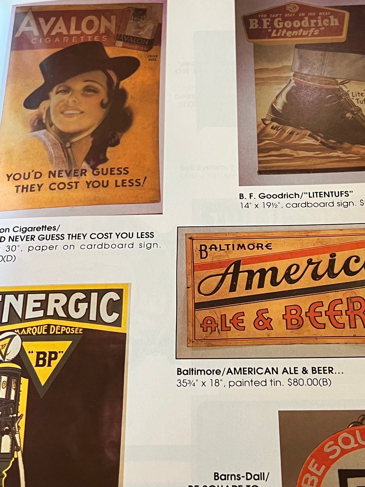 Value Guide to Advertising Memorabilia Guide Book, by BJ Summers, Lover Antiques and Vintage