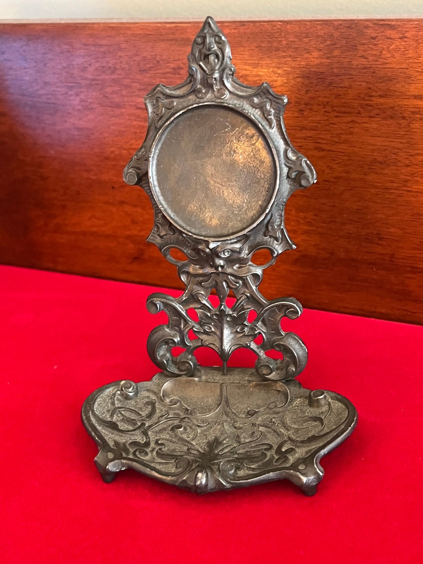 Antique Cast Iron Glanz M. Vorb Watch Holder, Circa 1800’s Key Holder, Watch Jewelry Stand, Lover Antiques and Vintage