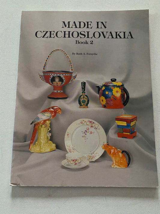 Vintage Made in Czechoslovakia Glass Book 2, Czech Glass Guide Book, Lover Antiques and Vintage