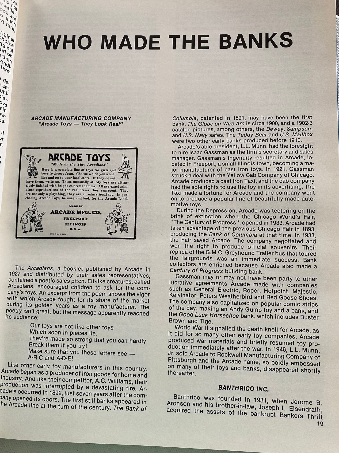 The Penny Bank Book, Collecting Still Banks, by Andy and Susan Moore, Lover Antiques and Vintage