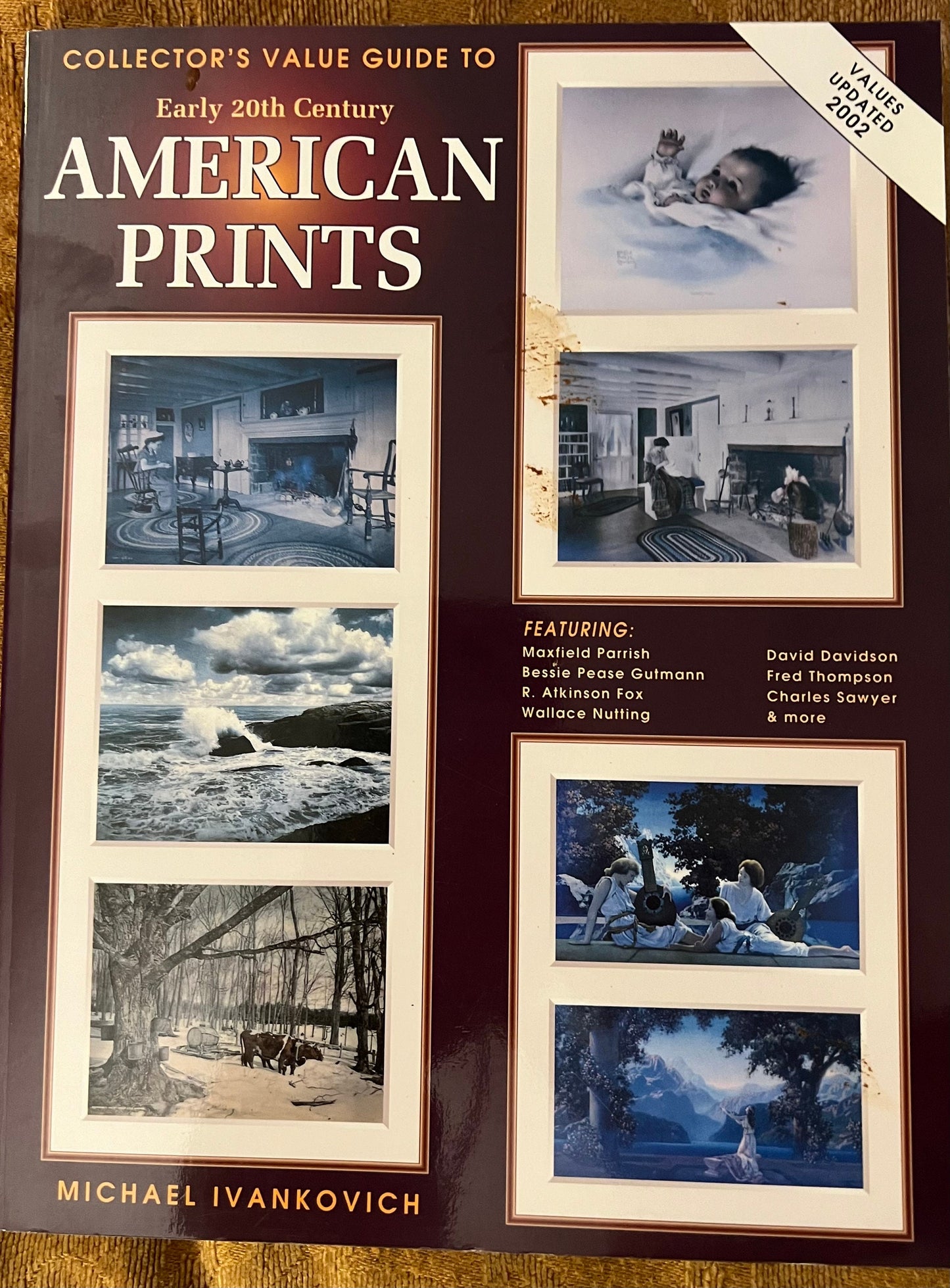 Collector’s Value Guide to Early 20th Century American Prints Book, by Michael Ivankovich 1998, Lover Antiques and Vintage