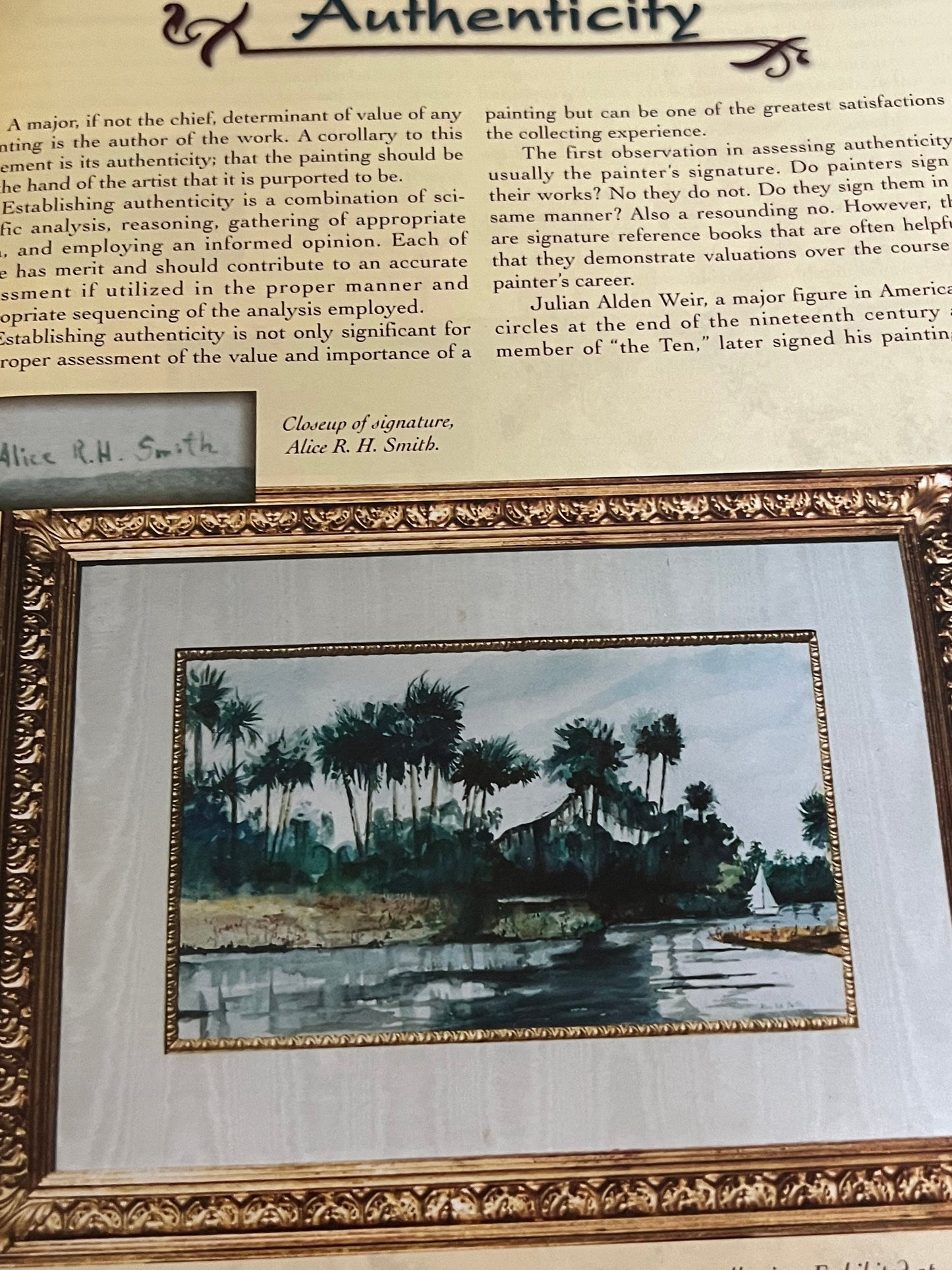 Collecting American Paintings Identification & Values Guide Book, by A. Everette James Jr., Lover Antiques and Vintage