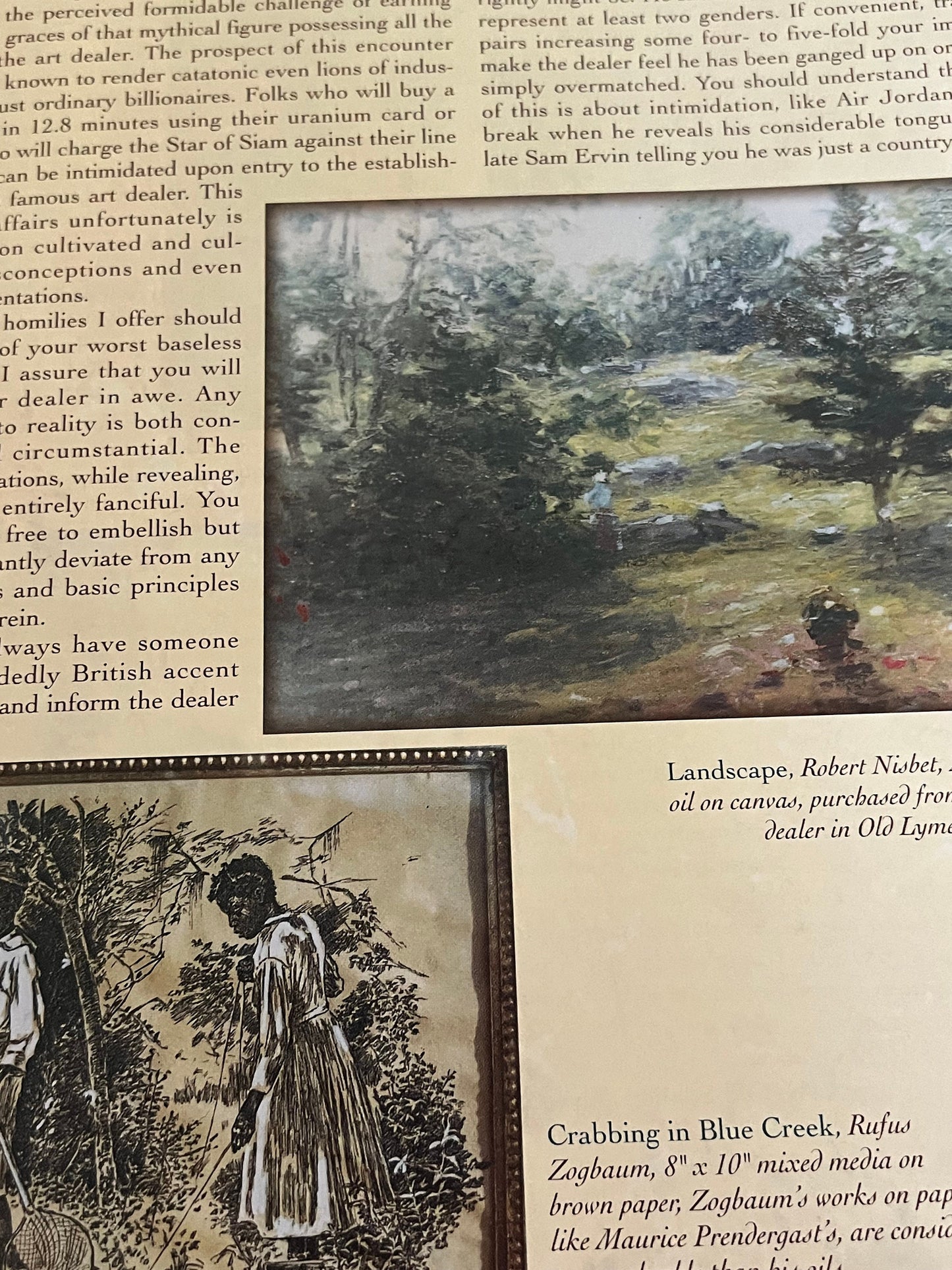 Collecting American Paintings Identification & Values Guide Book, by A. Everette James Jr., Lover Antiques and Vintage