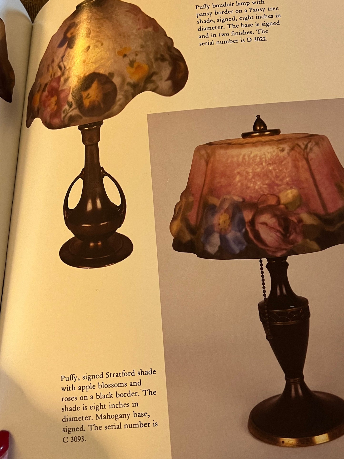 Pairpoint Lamps Book, by Edward and Sheila Malakoff, Pairpoint Company Book, Lover Antiques and Vintage