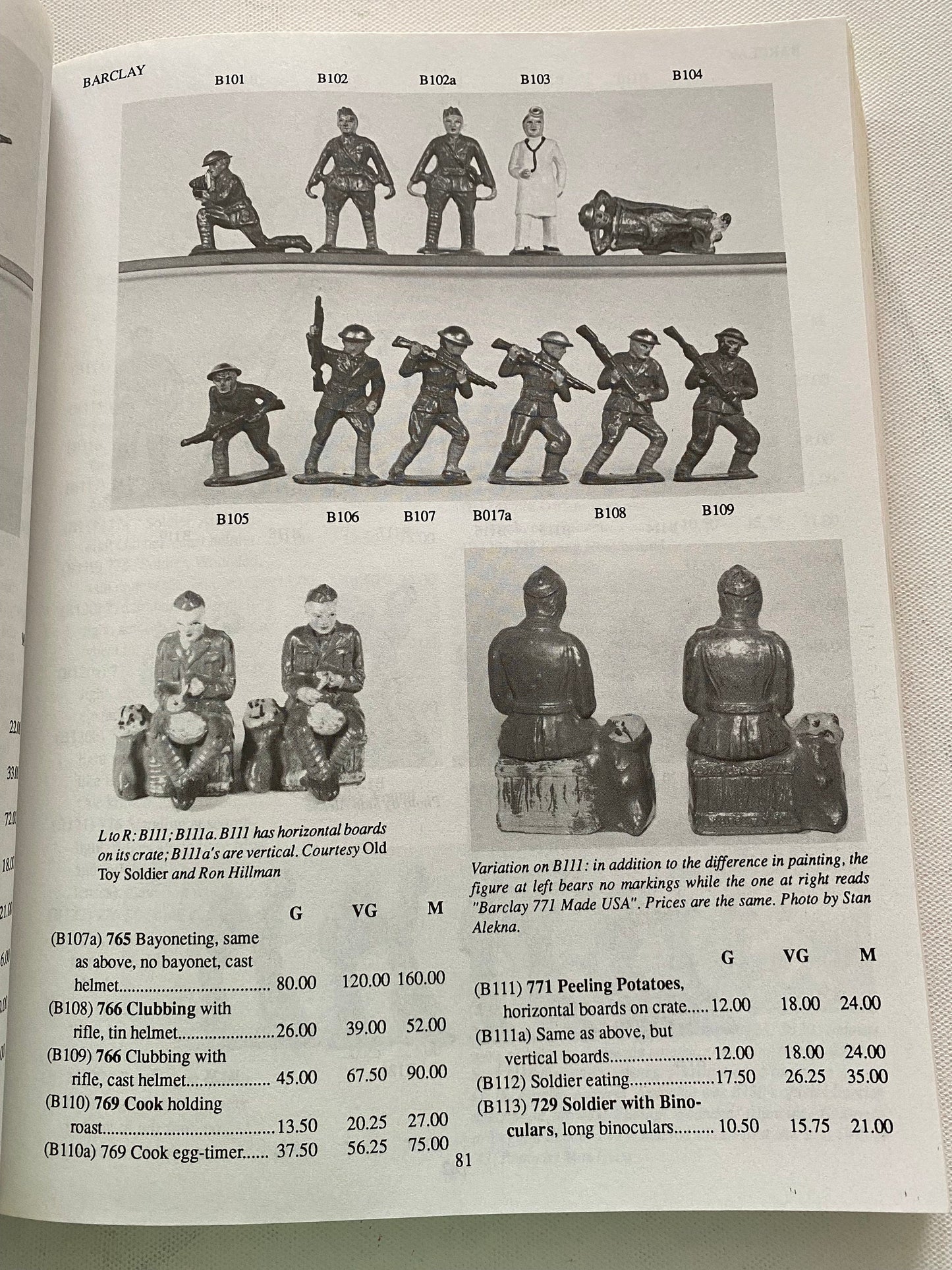 Collecting American-Made Toy Soldiers Identification and Value Guide Book, by Richard O’Brien, Edition Number 3, Lover Antiques and Vintage